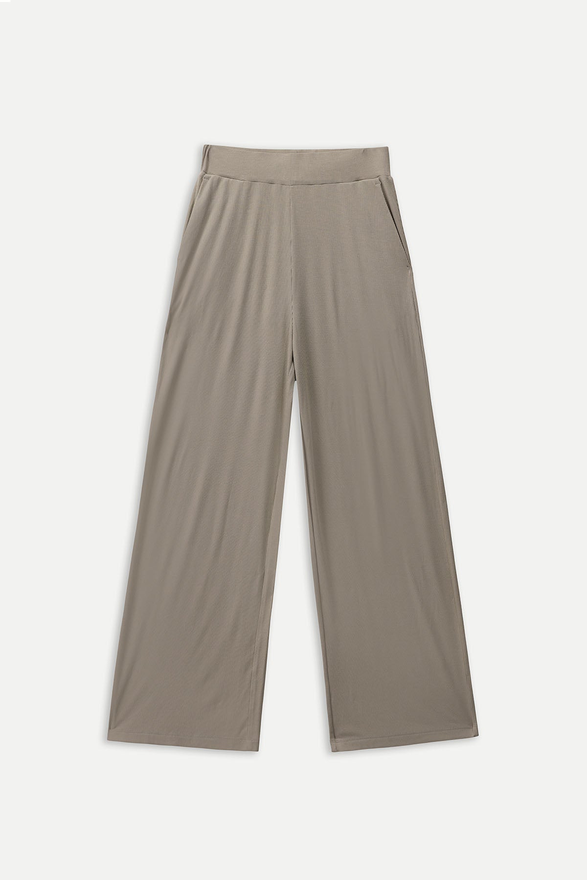 SOFT RIBBED WIDE LEG
