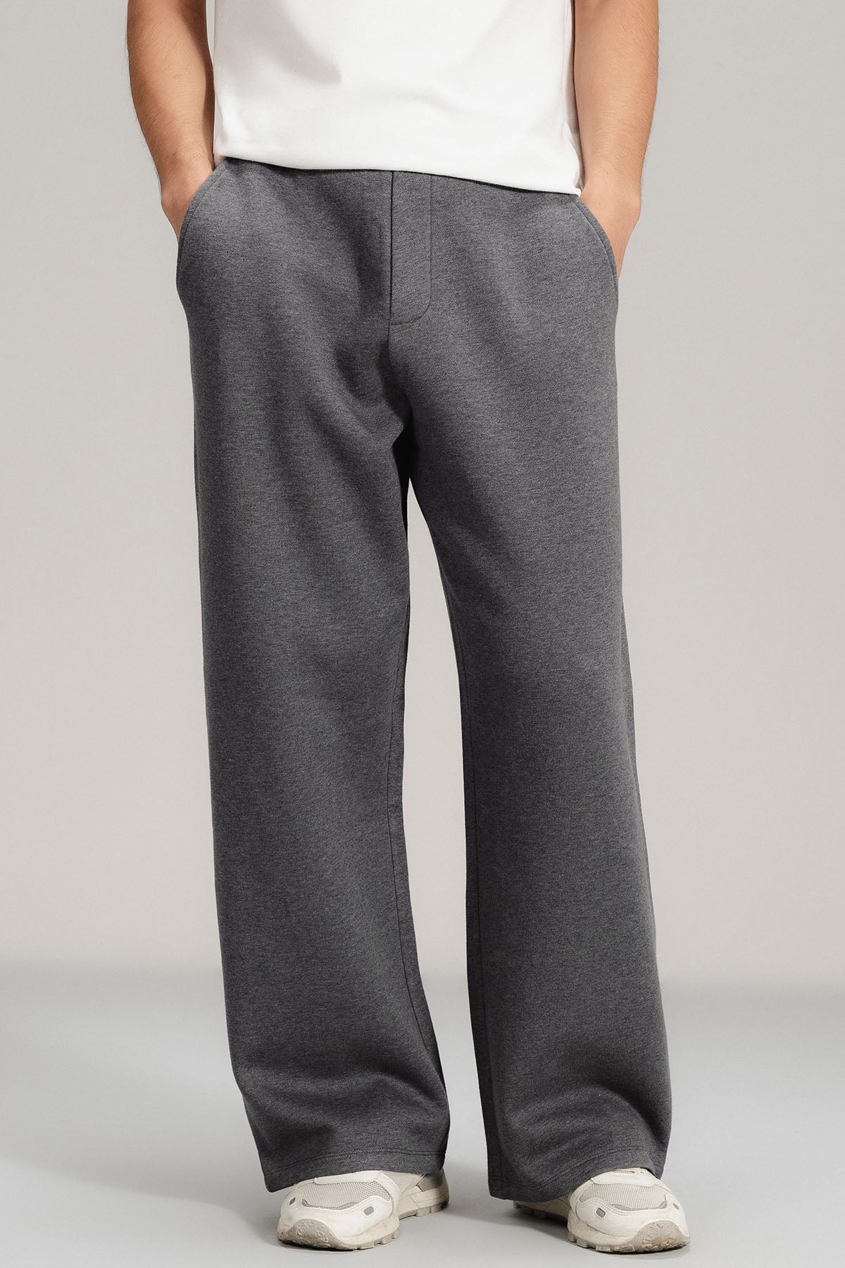 WIDE LEG PANT- PIMA FLEECE