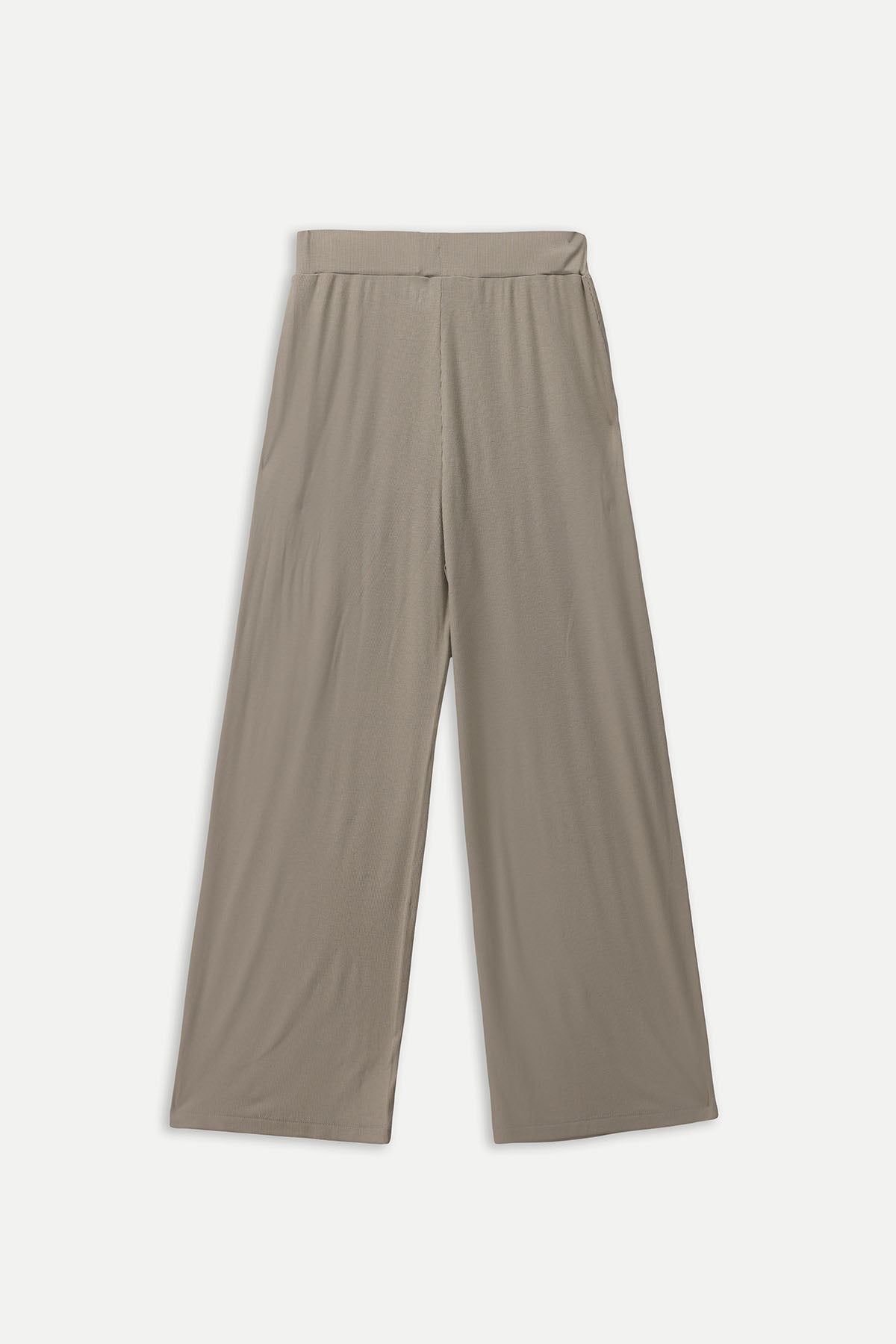 SOFT RIBBED WIDE LEG