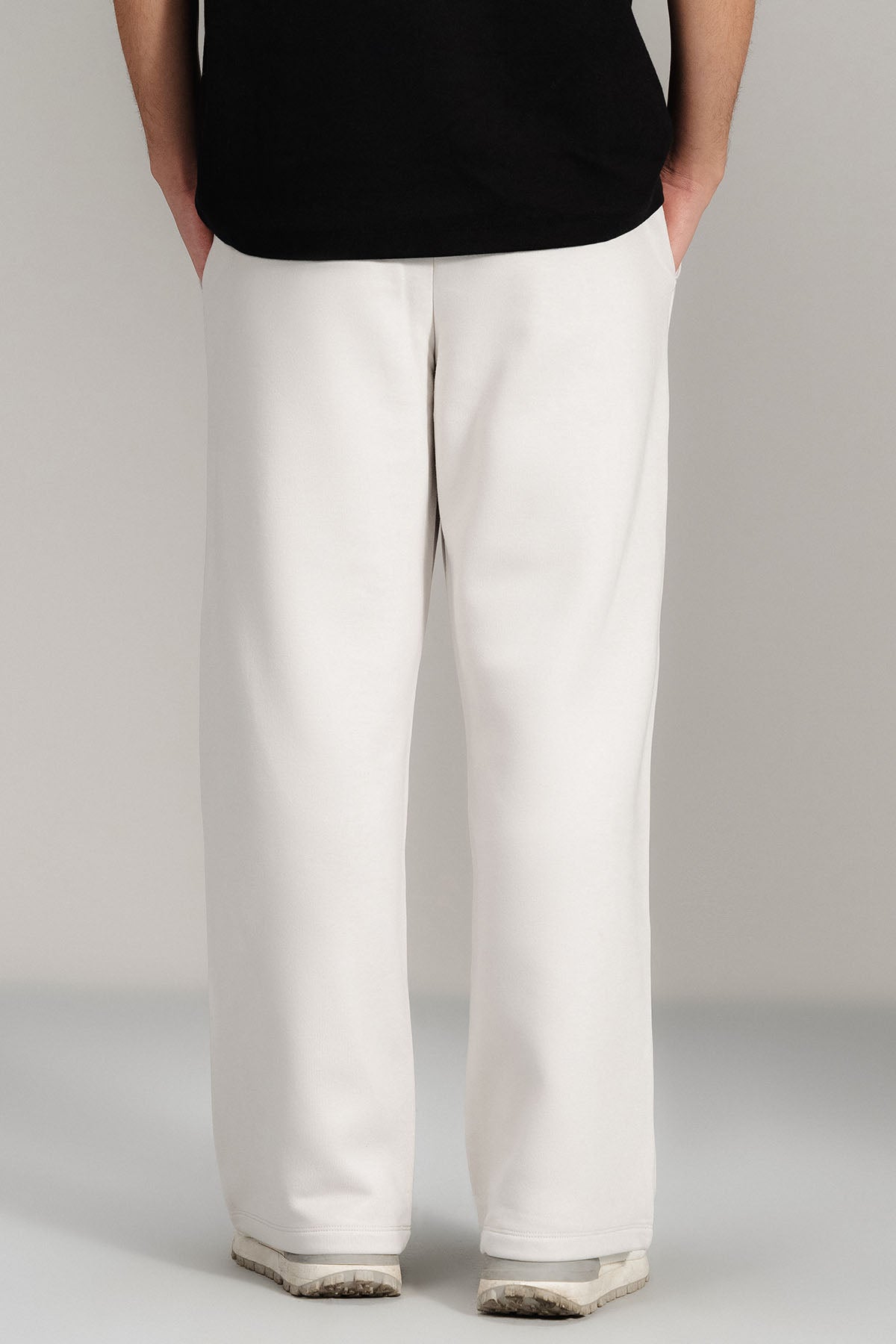 WIDE LEG PANT- PIMA FLEECE