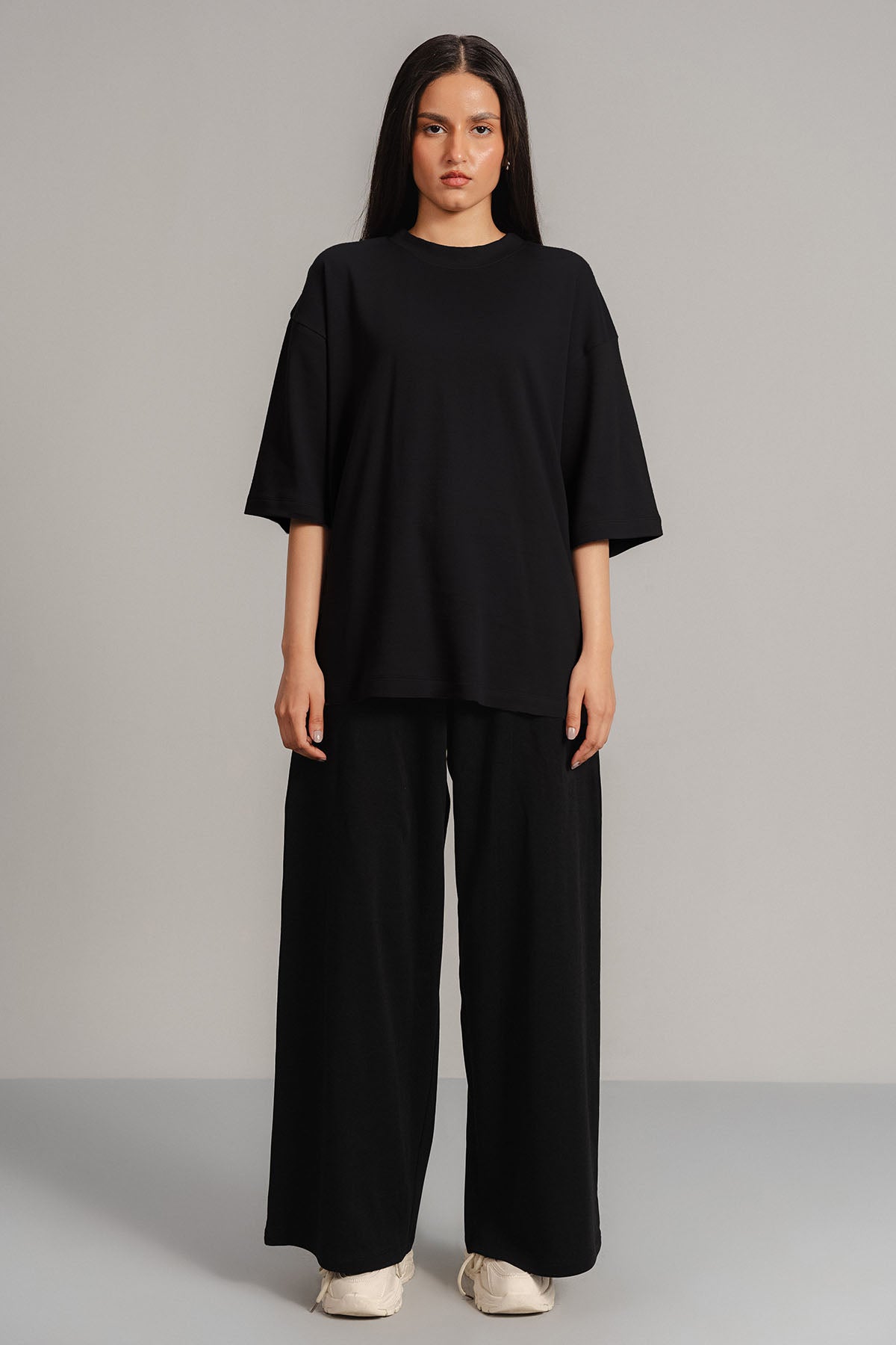 OVERSIZED INTERLOCK TEE
