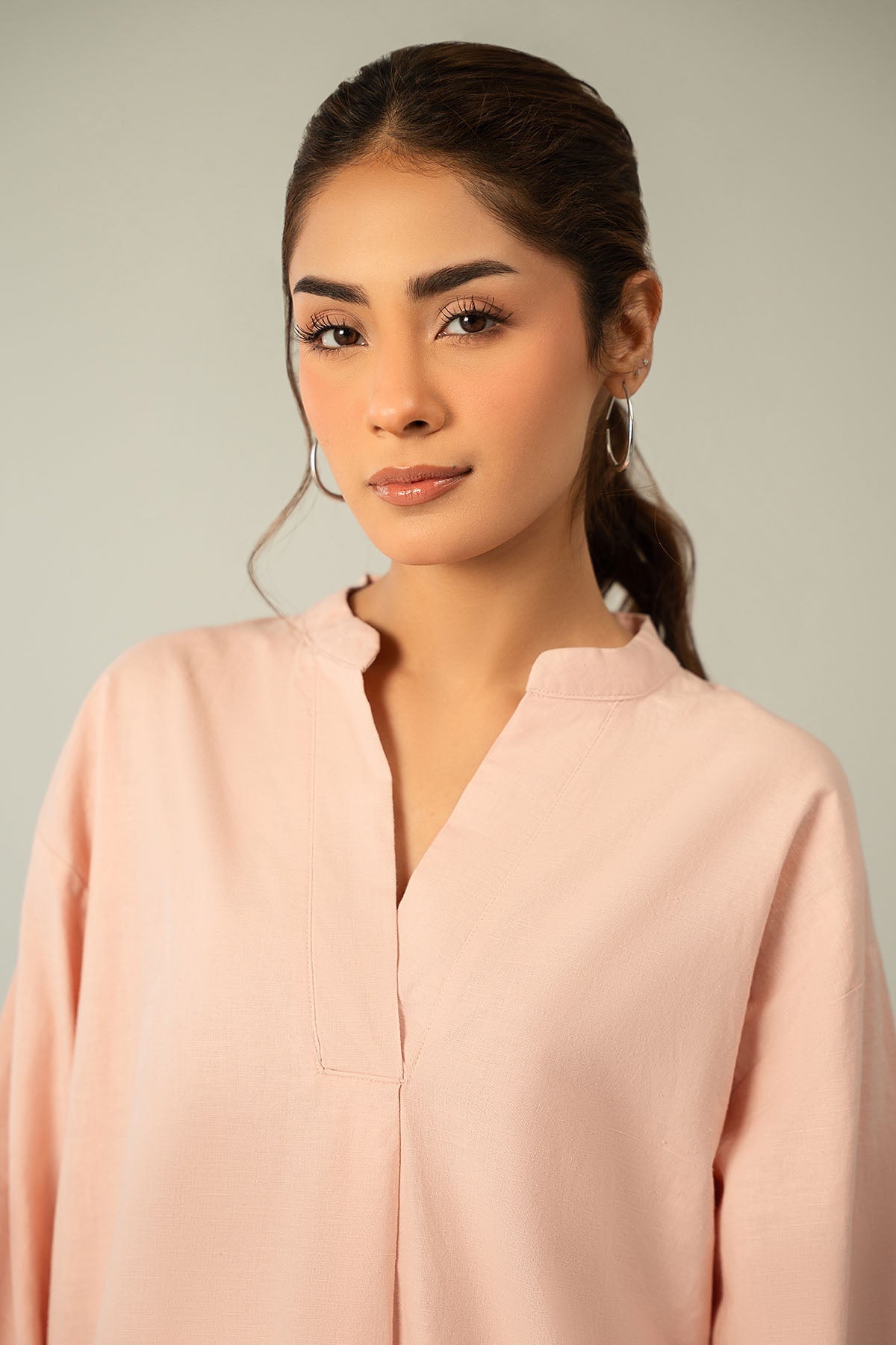 LINEN BLOUSE
