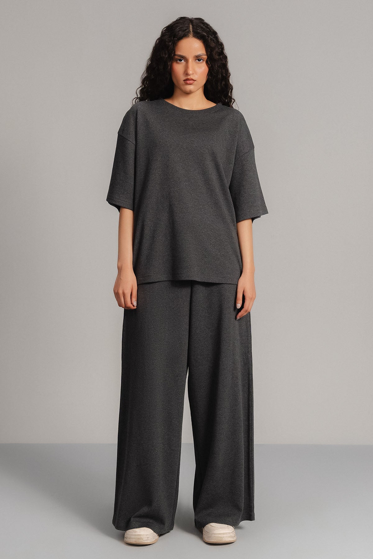 OVERSIZED - DOUBLE KNIT T-SHIRT LIGHT