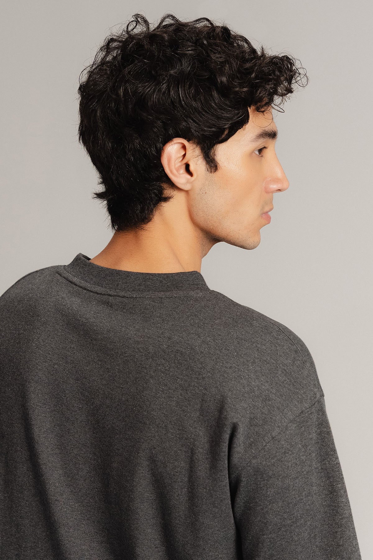 MEN OVERSIZED-DOUBLE KNIT T-SHIRT
