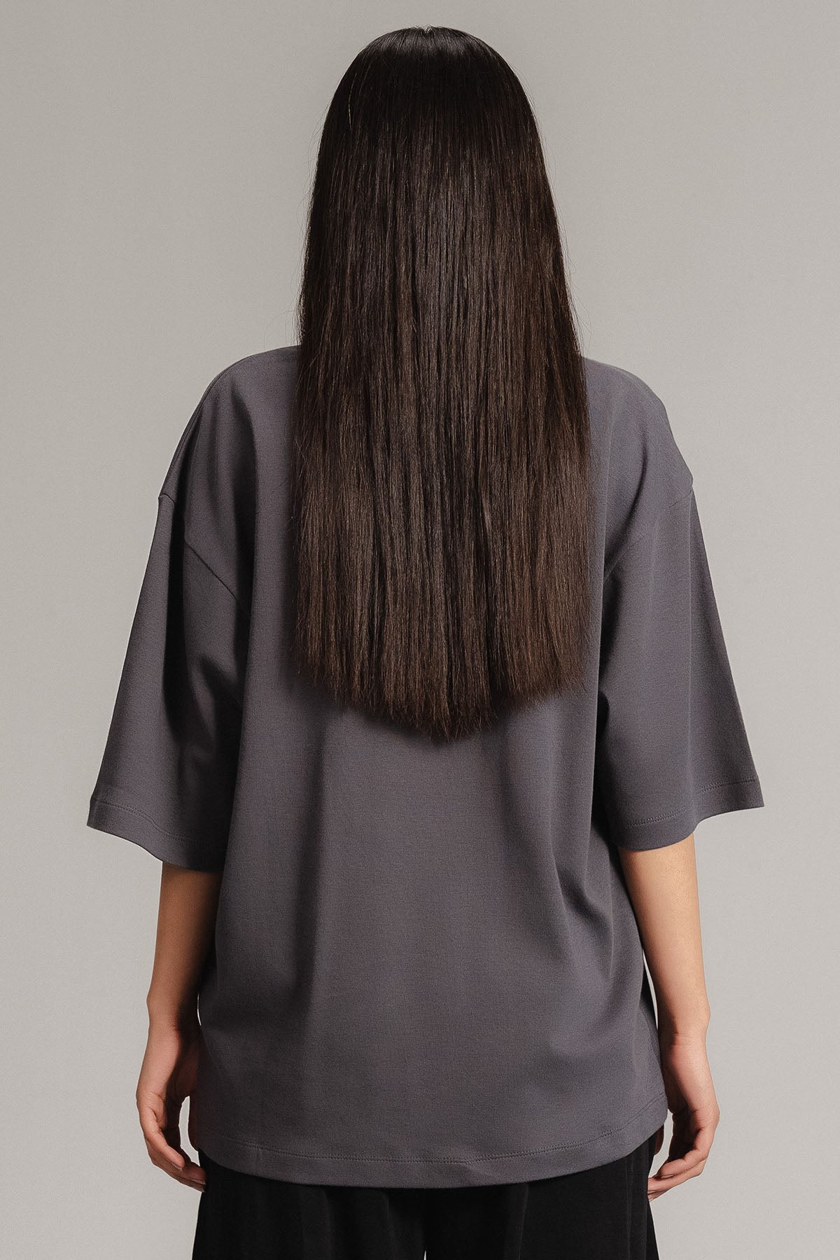 OVERSIZED INTERLOCK TEE