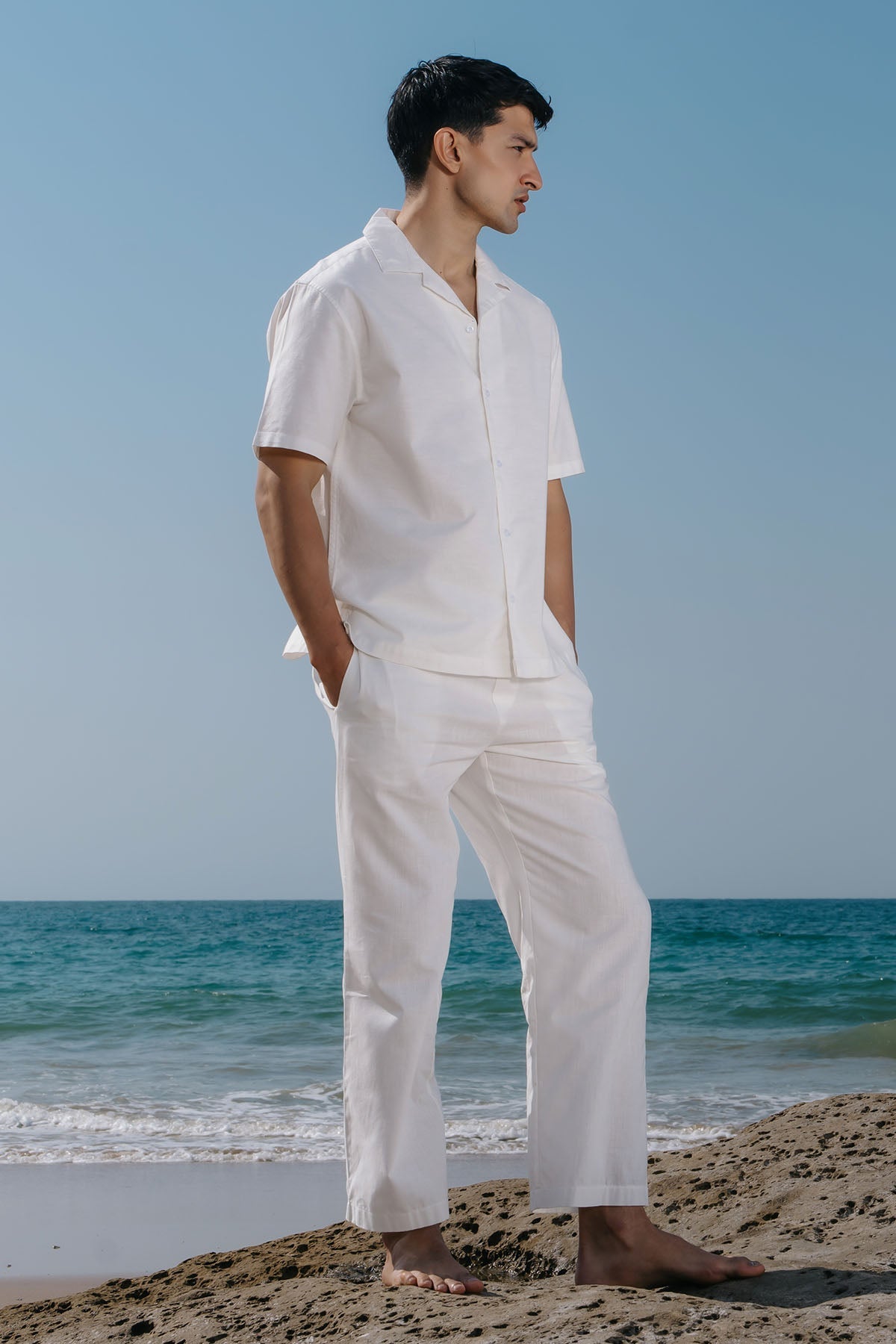 LINEN RESORT SHIRT