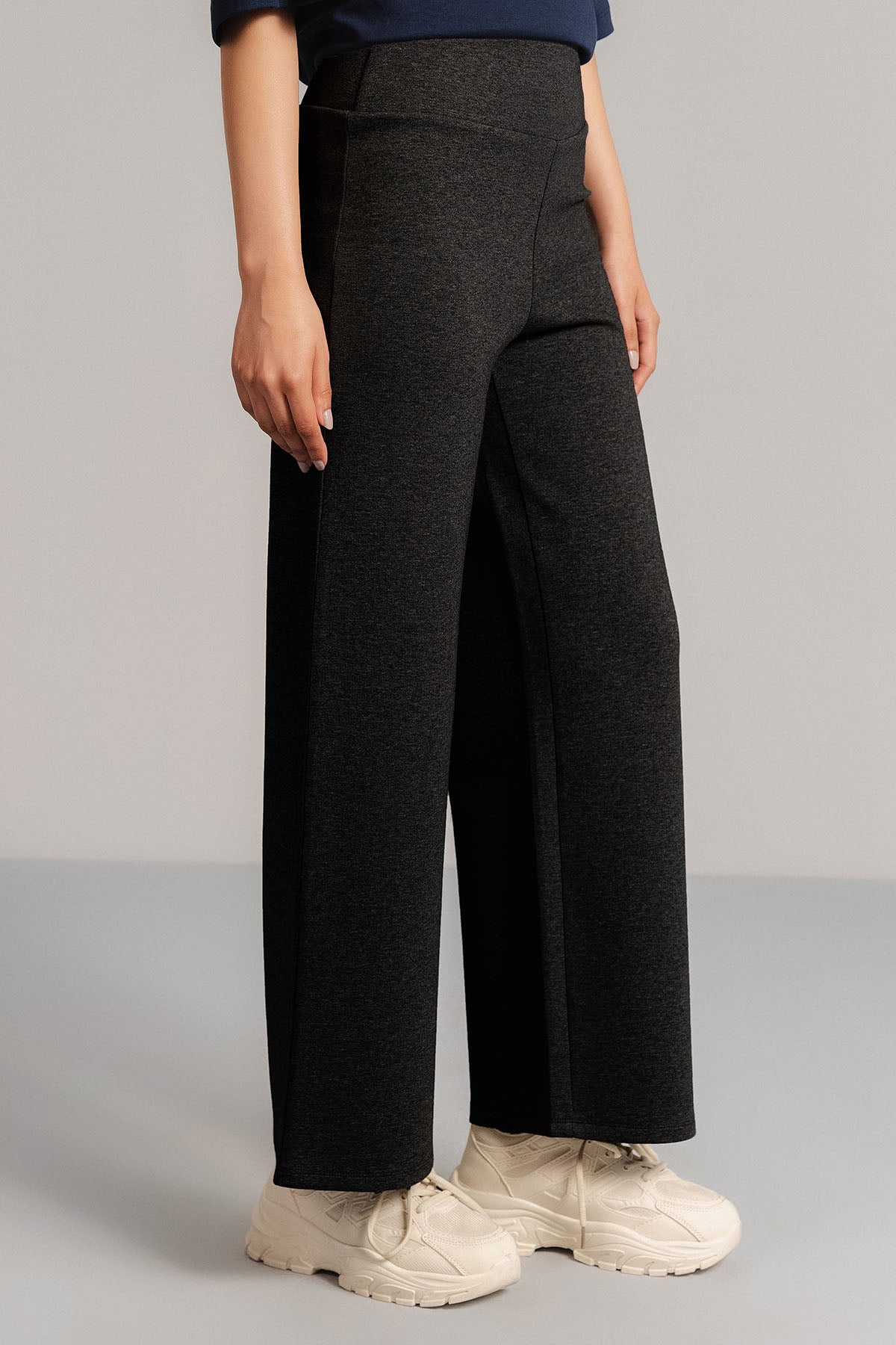 Wide Leg Pants - Premium Scuba