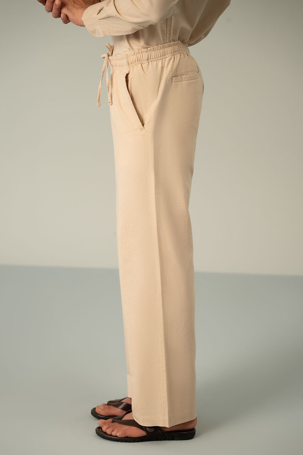 RELAXED LINEN PANTS