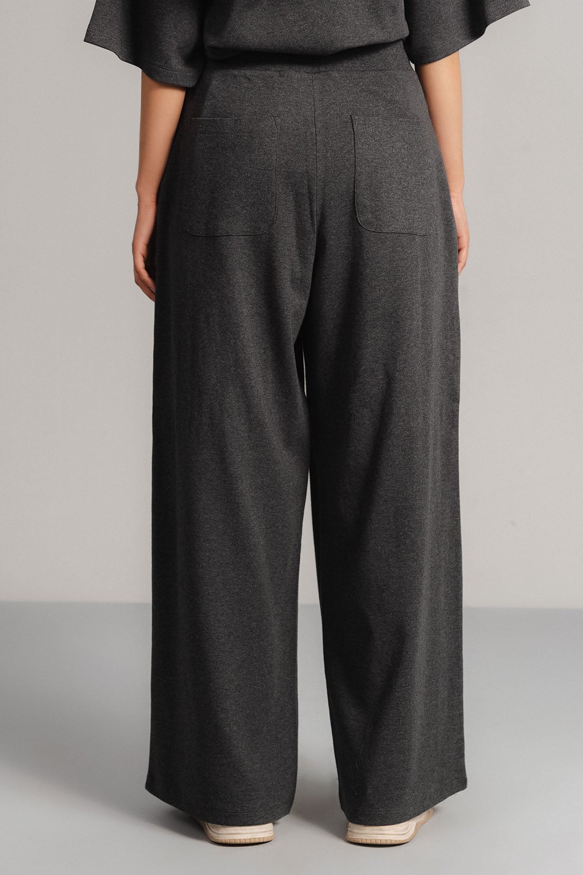 MOVE WIDE TROUSERS-DOUBLE KNIT LIGHT