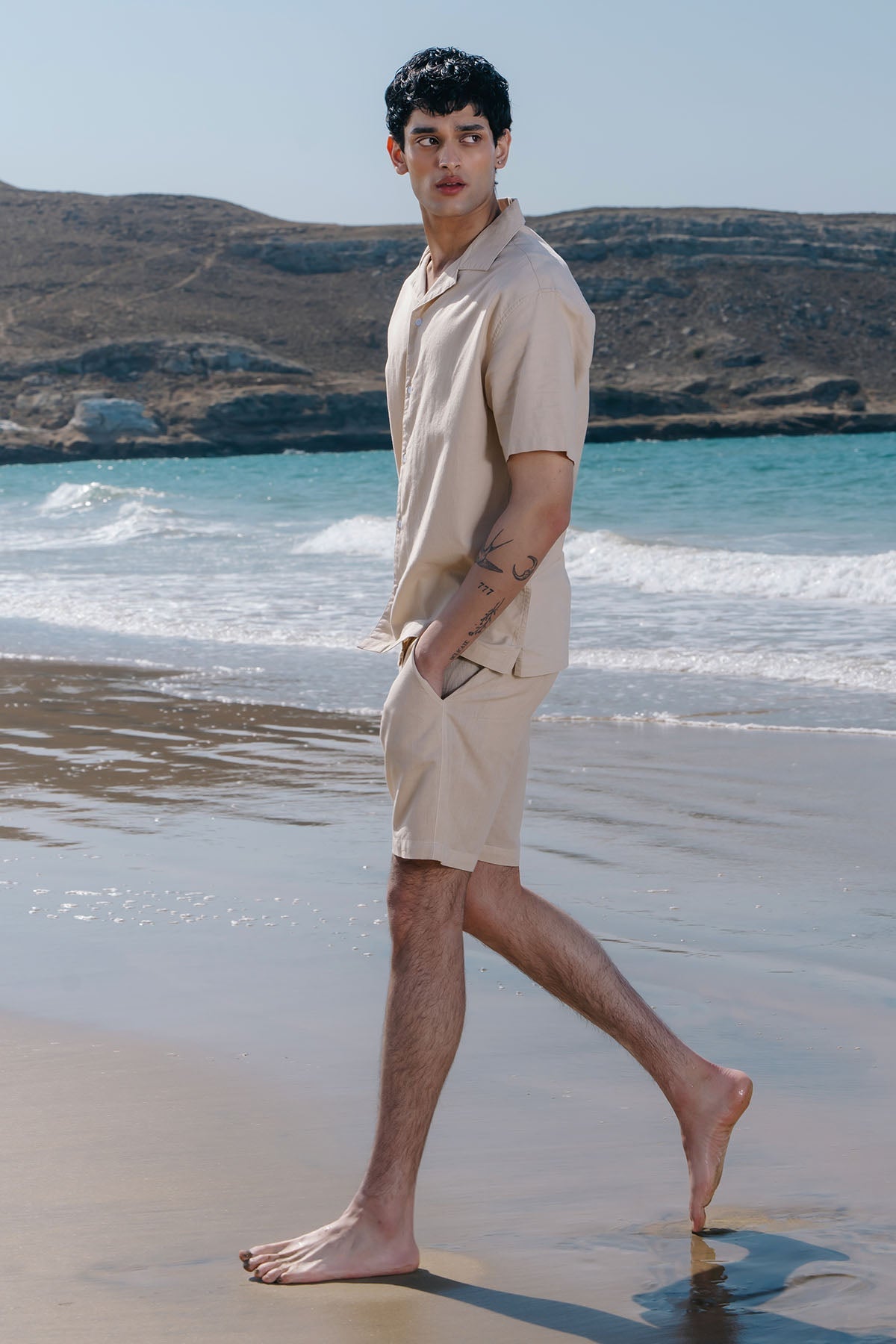 LINEN RESORT SHIRT