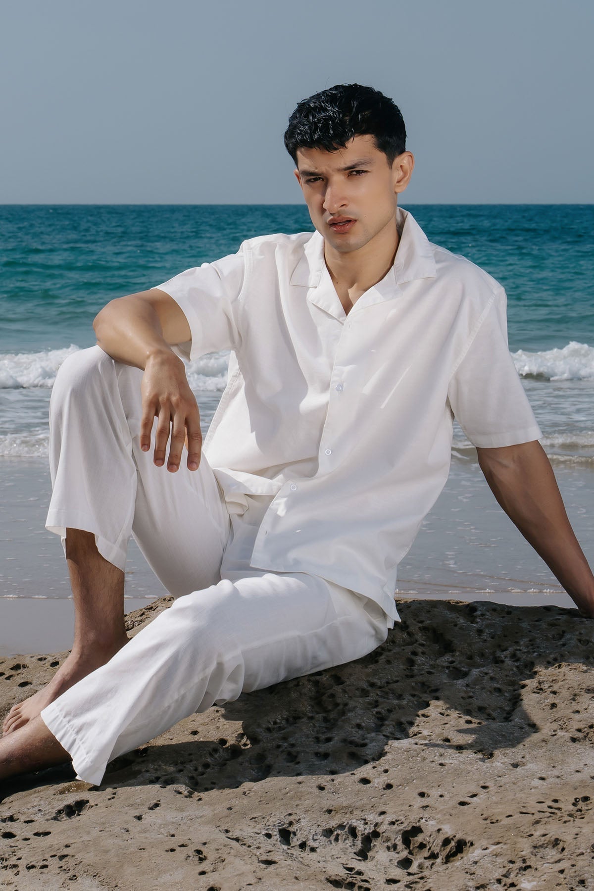 LINEN RESORT SHIRT
