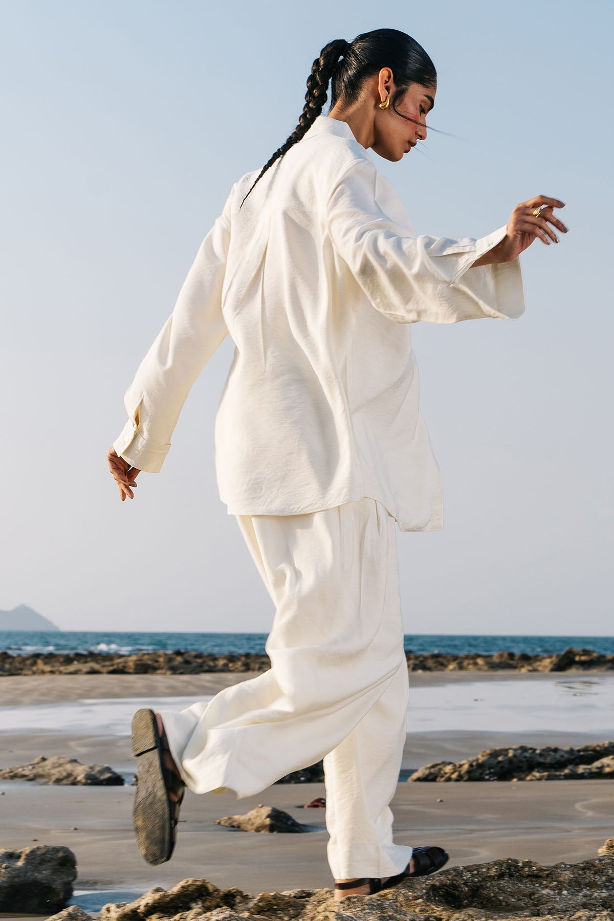RELAXED PANTS - WRINKLED