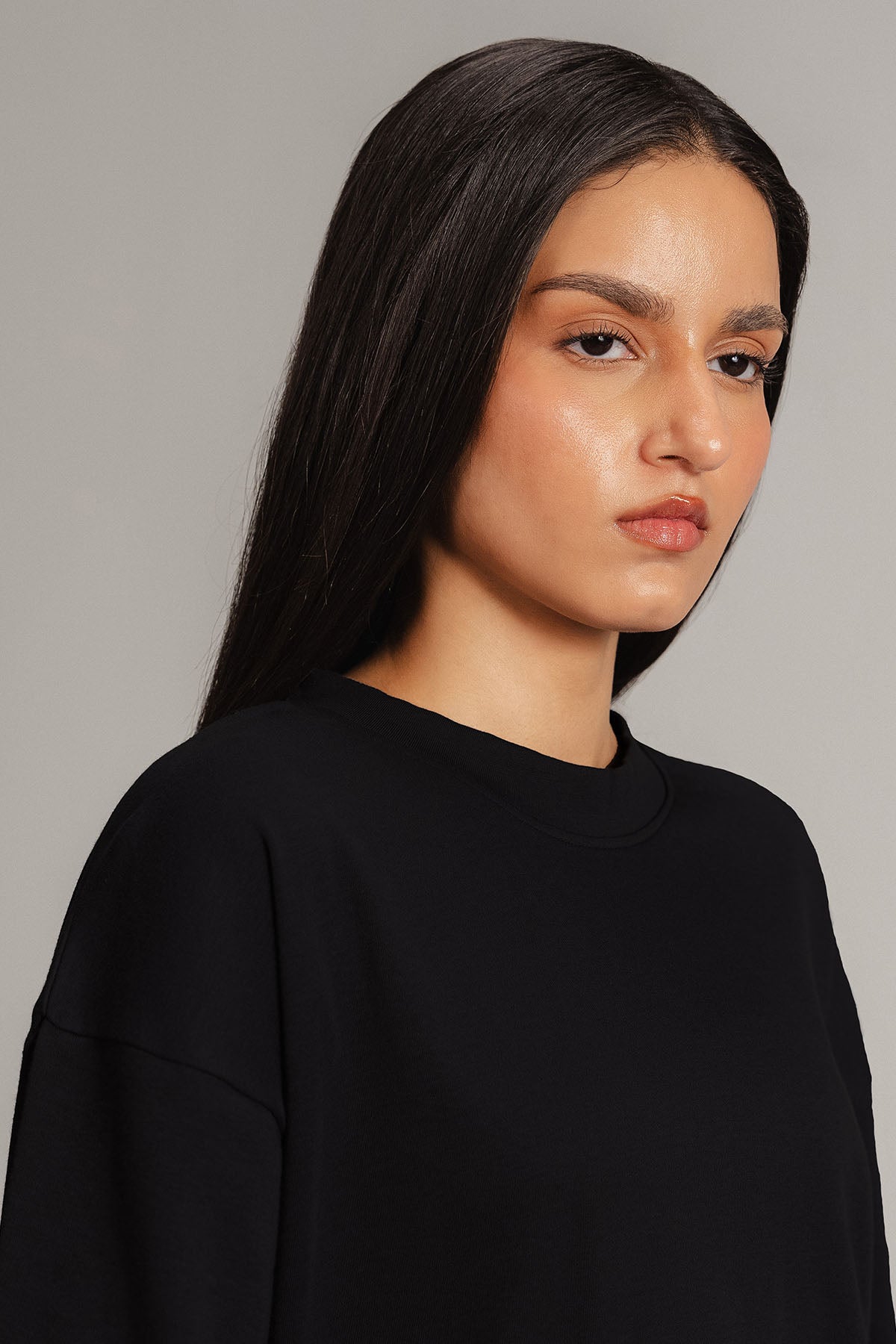 OVERSIZED INTERLOCK TEE
