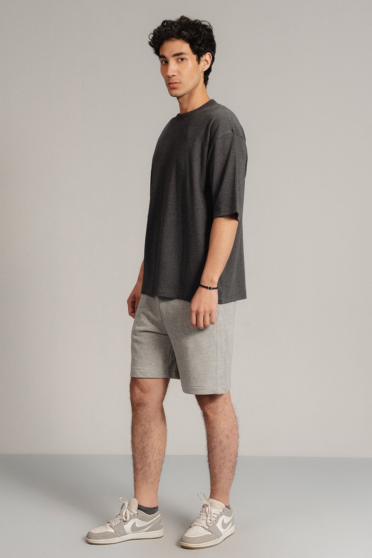 MEN OVERSIZED-DOUBLE KNIT T-SHIRT