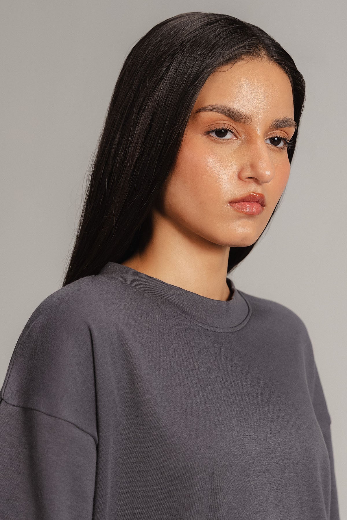 OVERSIZED INTERLOCK TEE