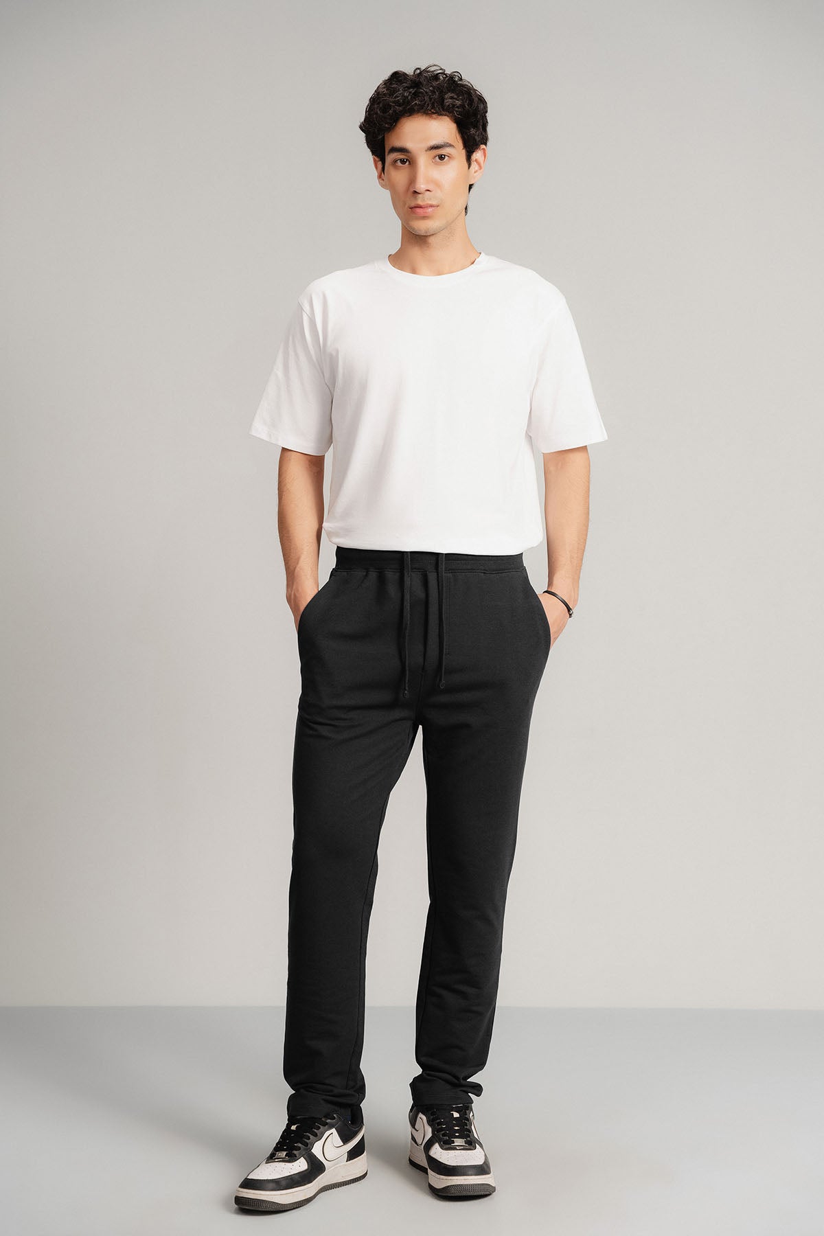 BASIC SWEATPANTS-FRENCH TERRY
