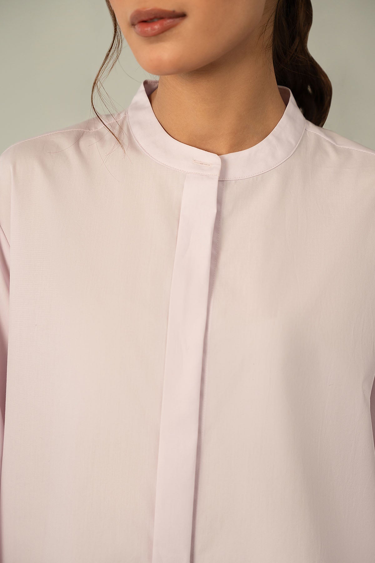 BUTTON DOWN LONG TUNIC