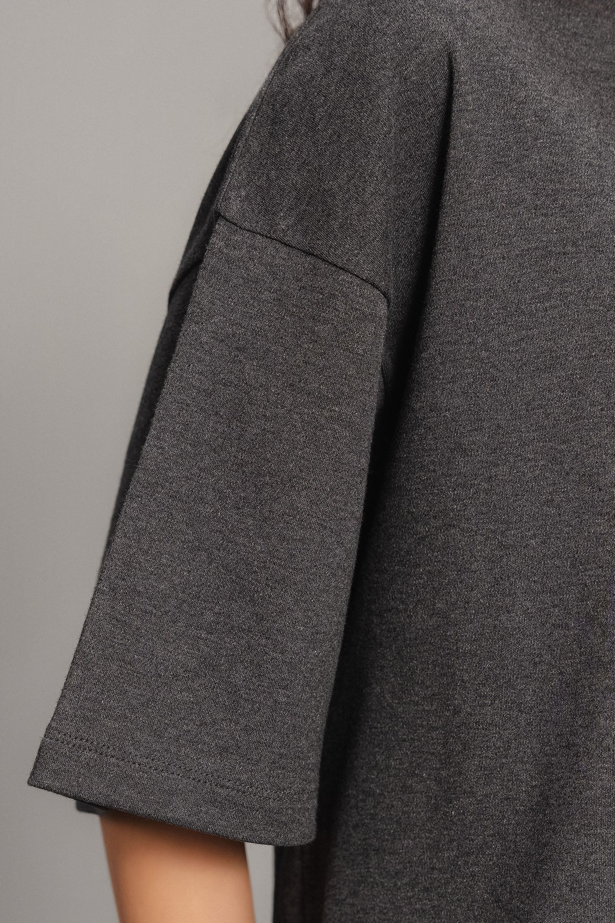 OVERSIZED - DOUBLE KNIT T-SHIRT LIGHT