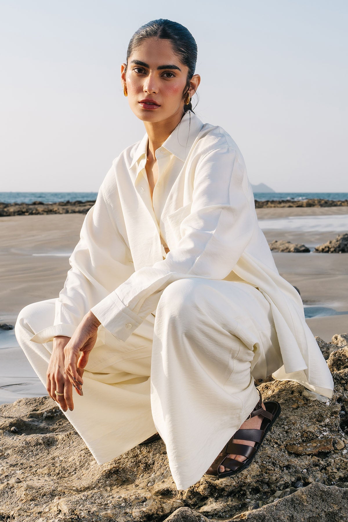 RELAXED PANTS - WRINKLED