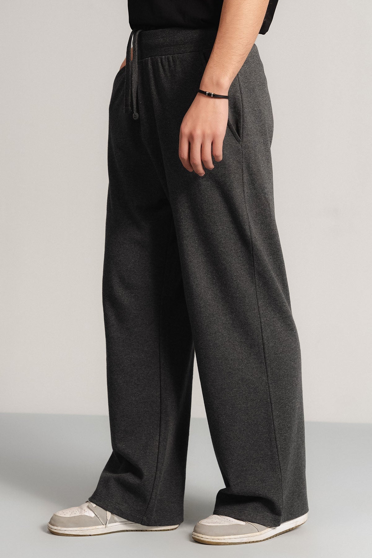 WIDE SWEATPANTS - DOUBLE KNIT MEN LIGHT