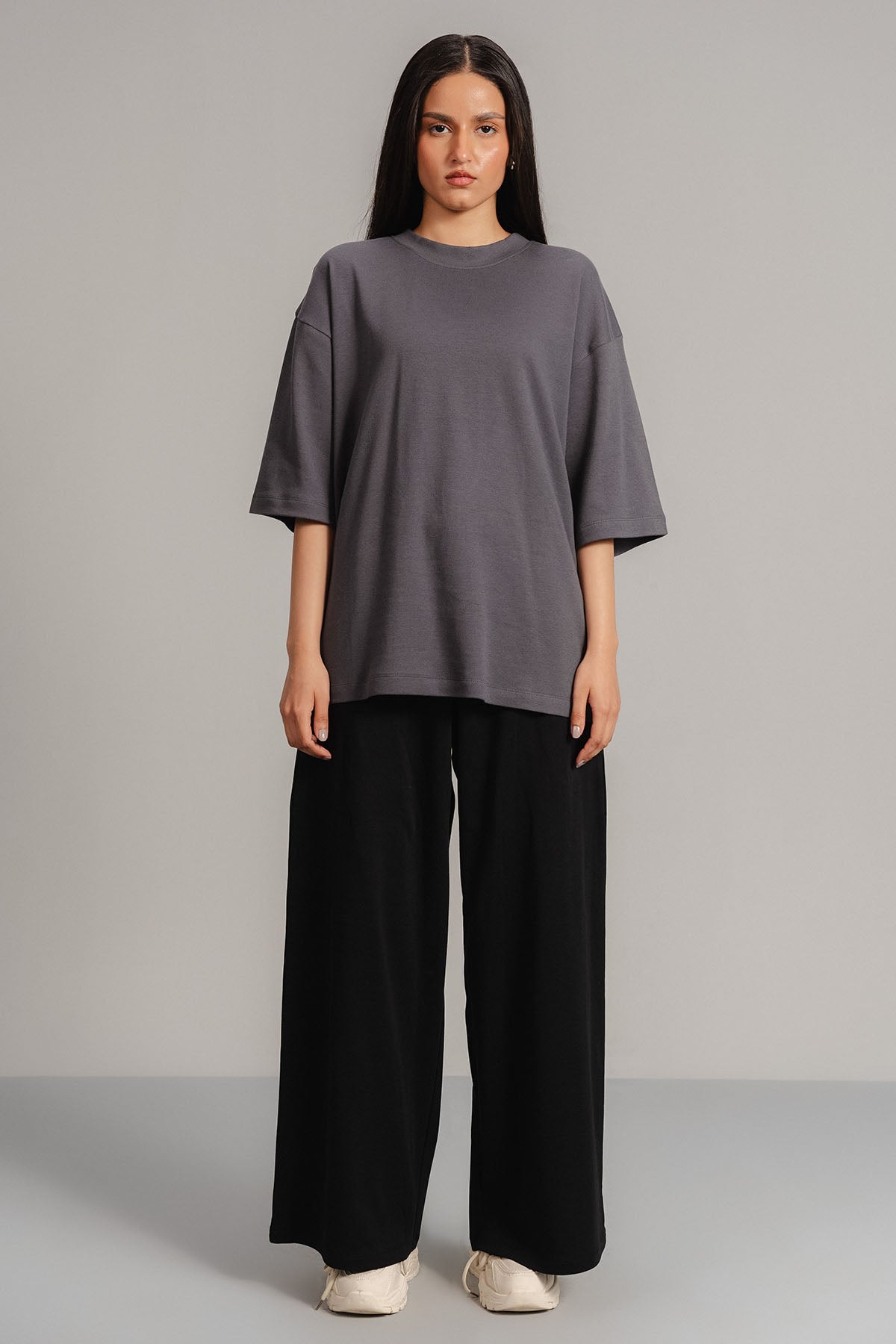 OVERSIZED INTERLOCK TEE