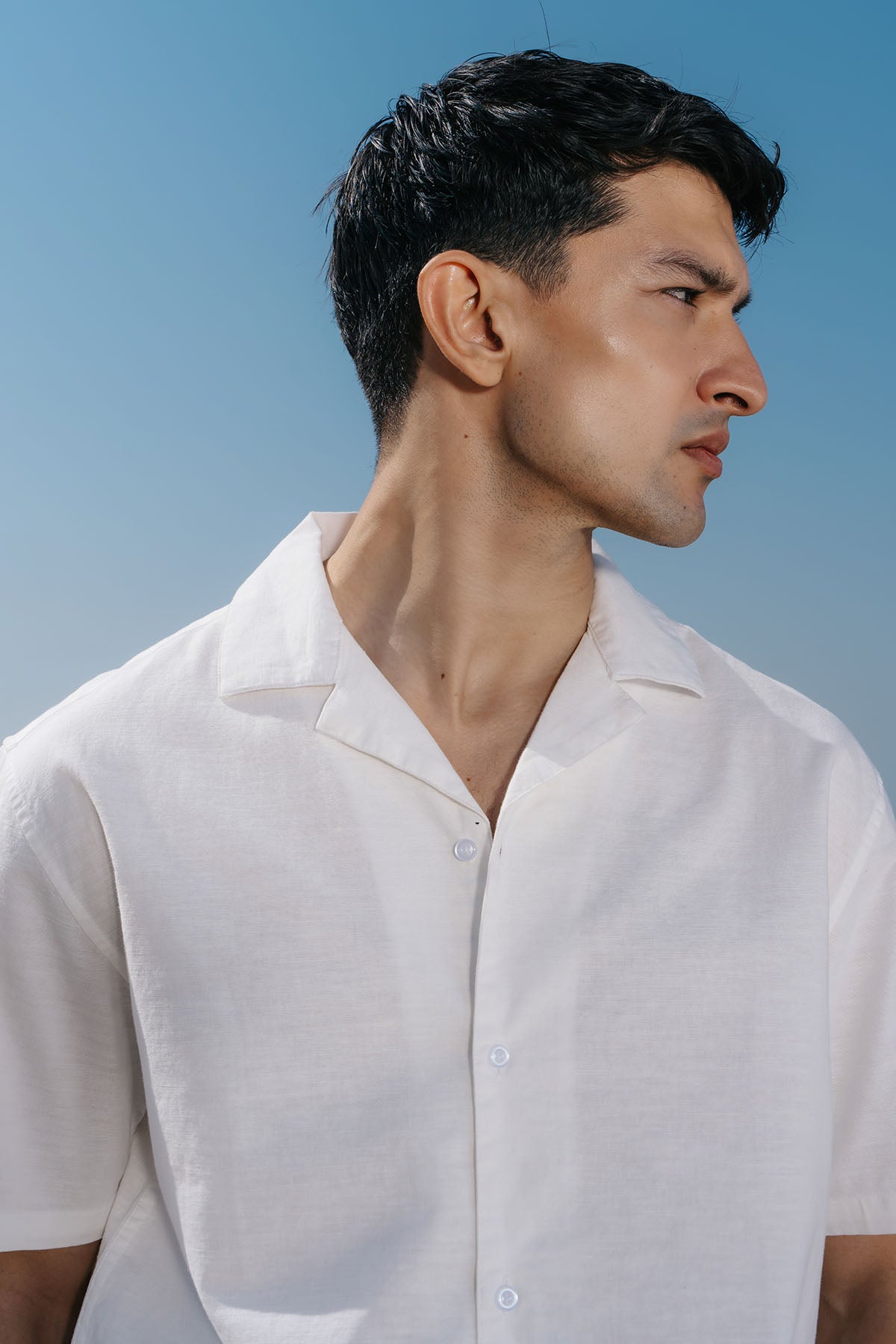 LINEN RESORT SHIRT