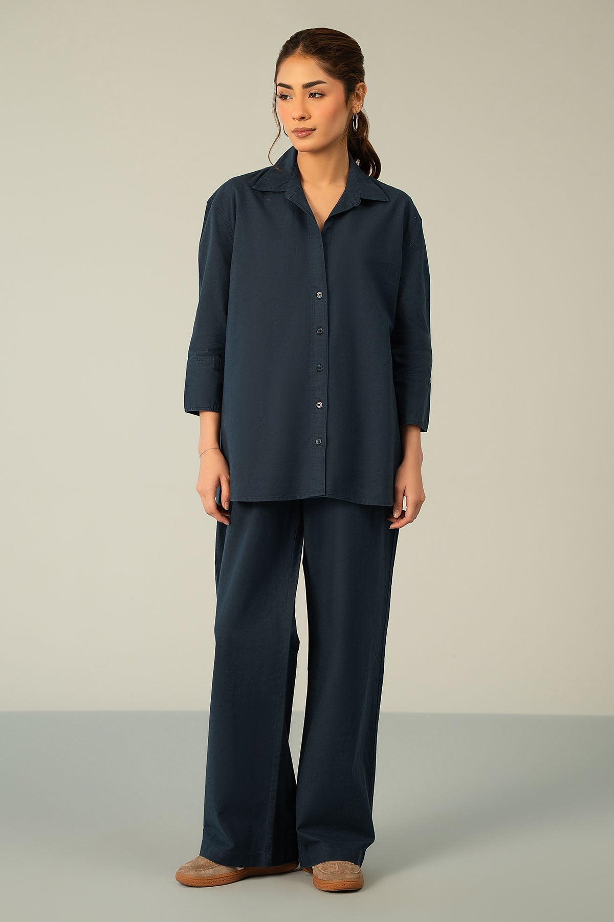 RELAXED LINEN PANTS