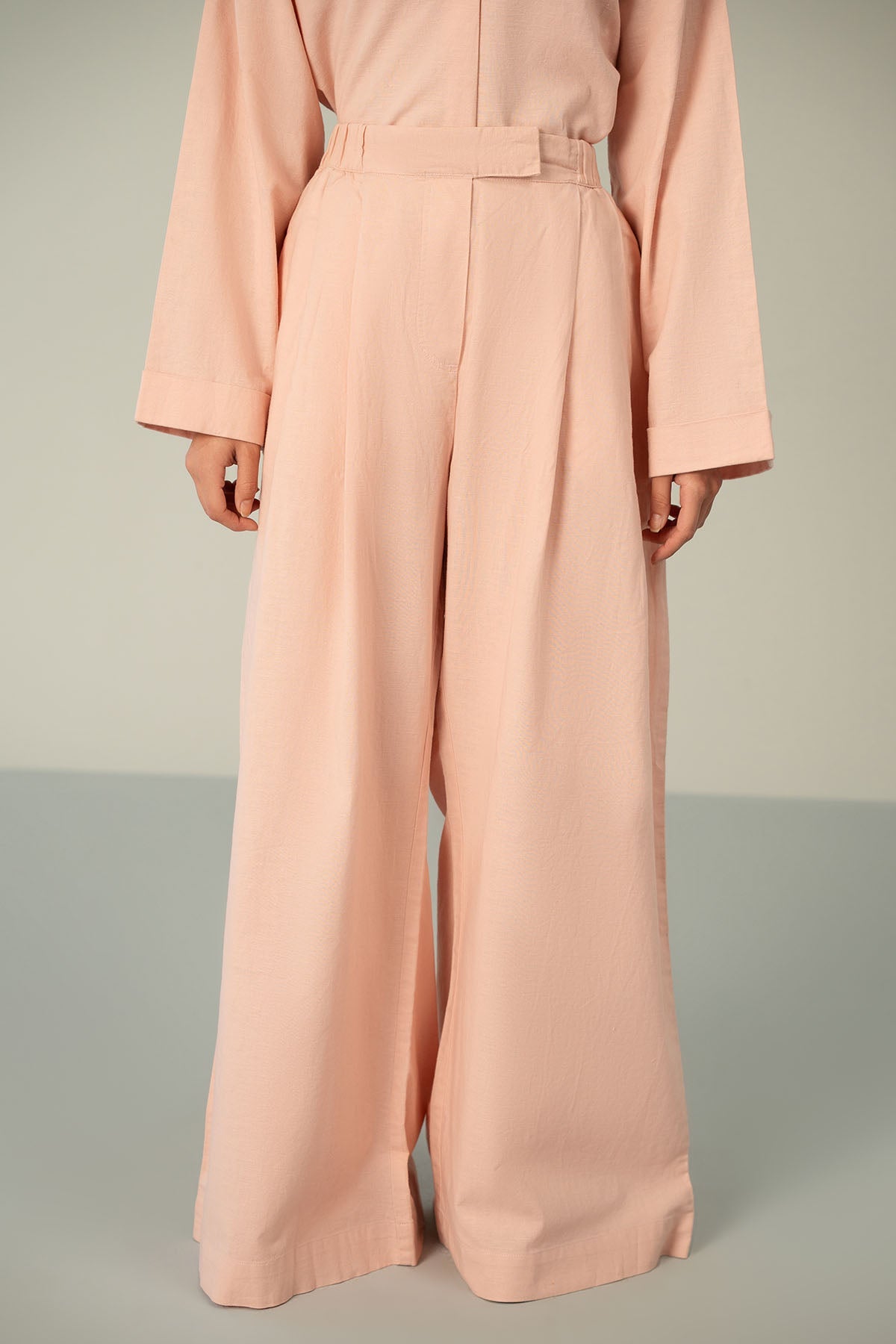 LINEN PALAZZO PANTS