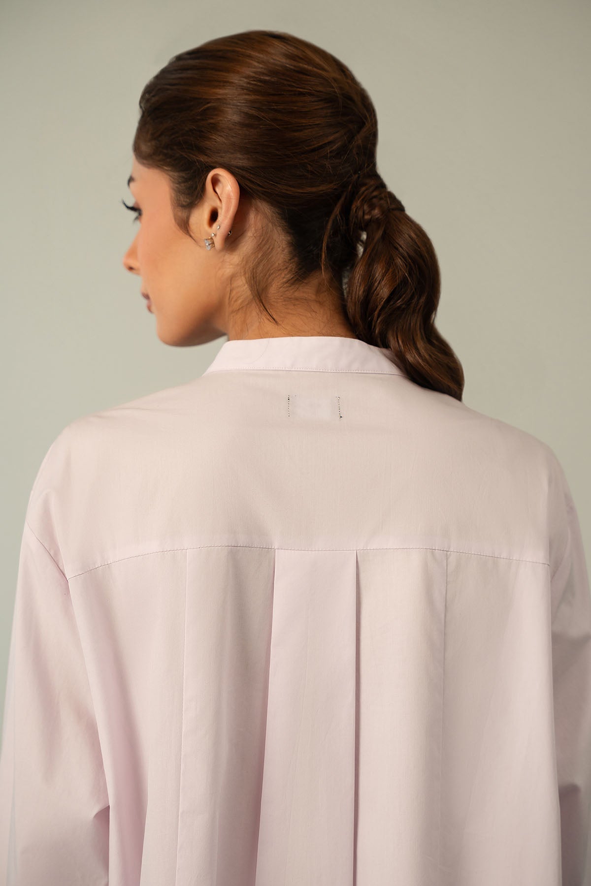 BUTTON DOWN LONG TUNIC