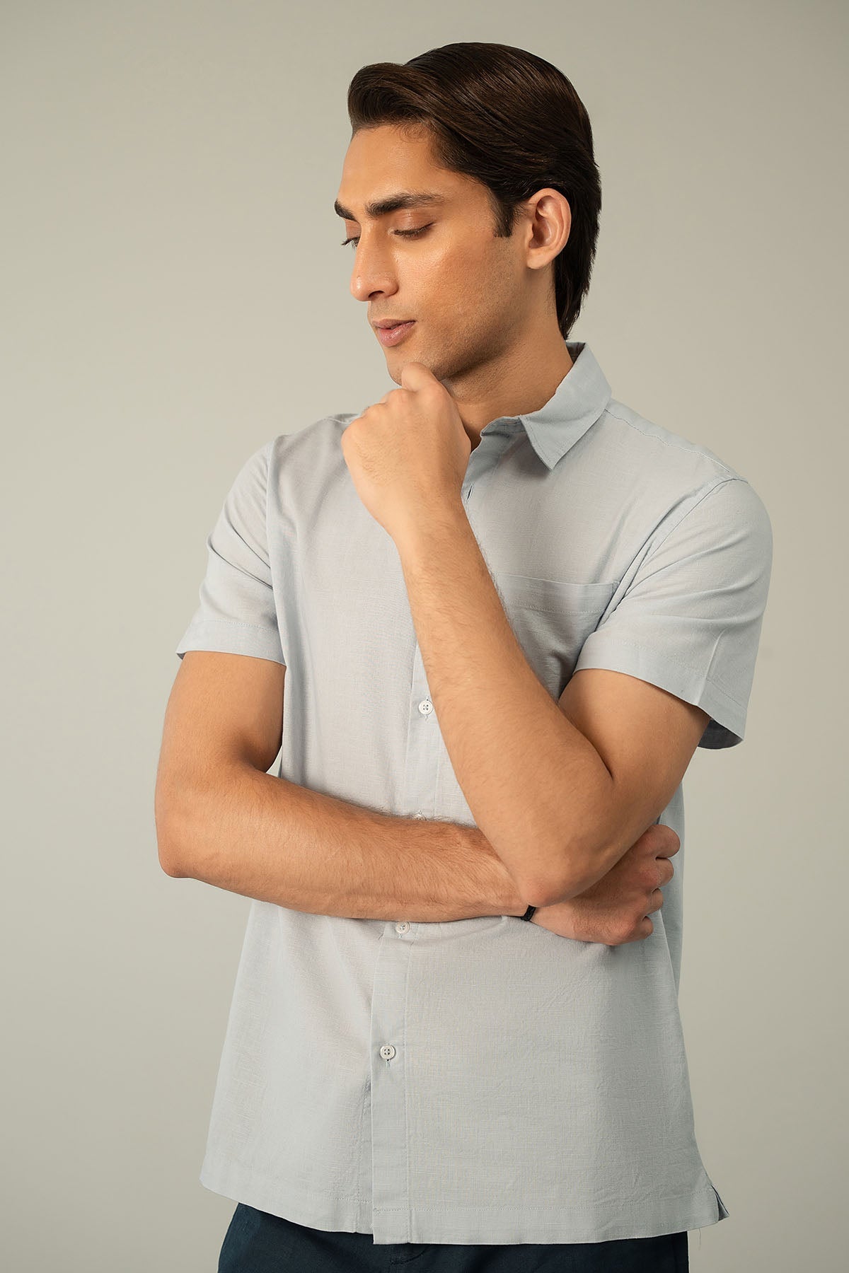 LINEN RESORT SHIRT
