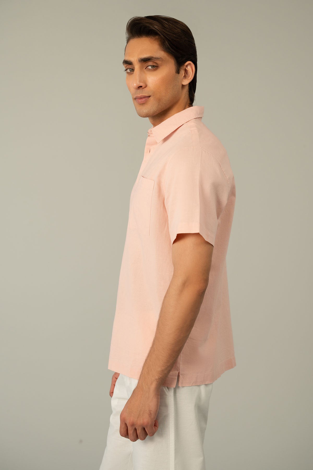 LINEN RESORT SHIRT