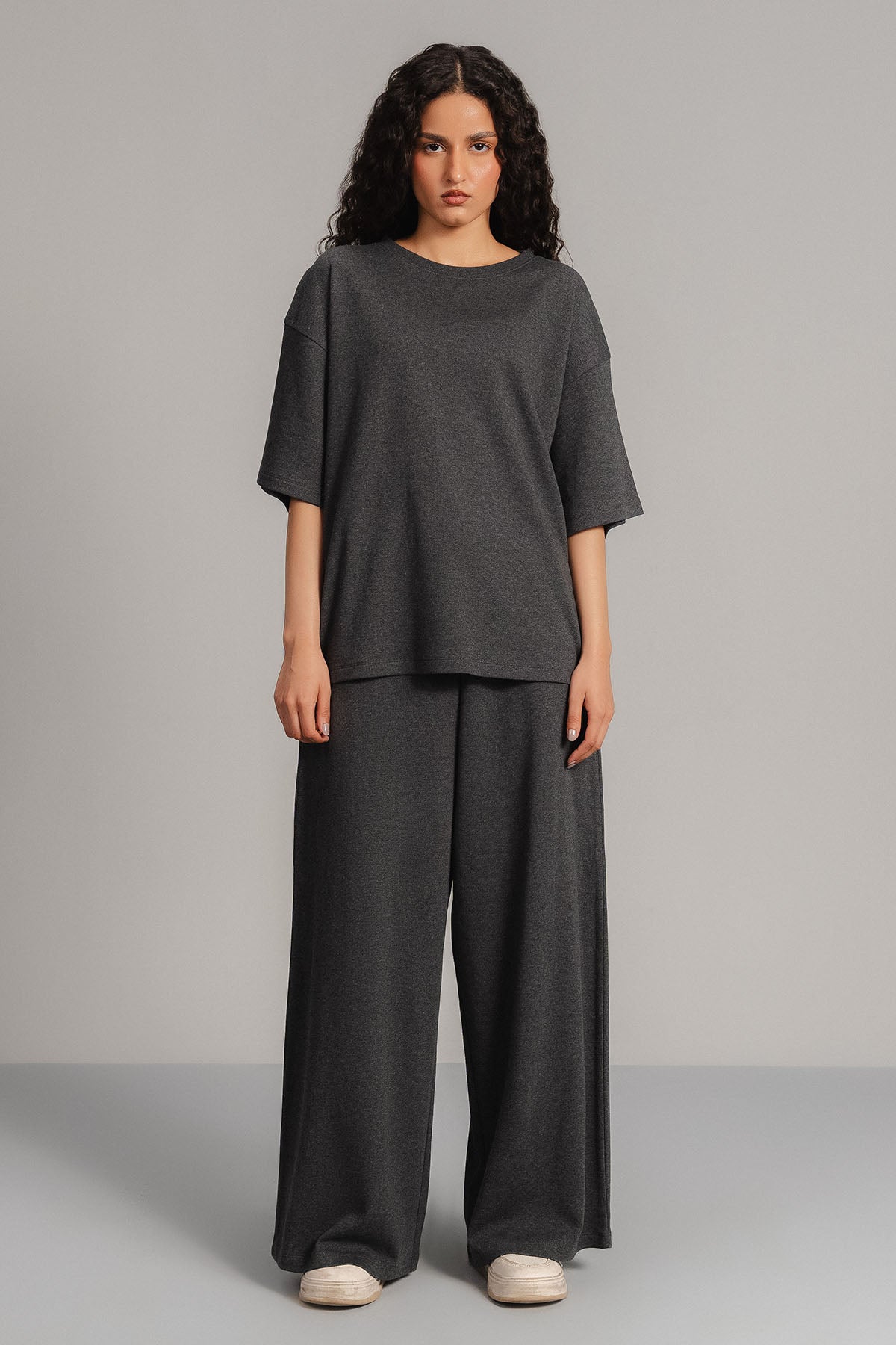 MOVE WIDE TROUSERS-DOUBLE KNIT LIGHT