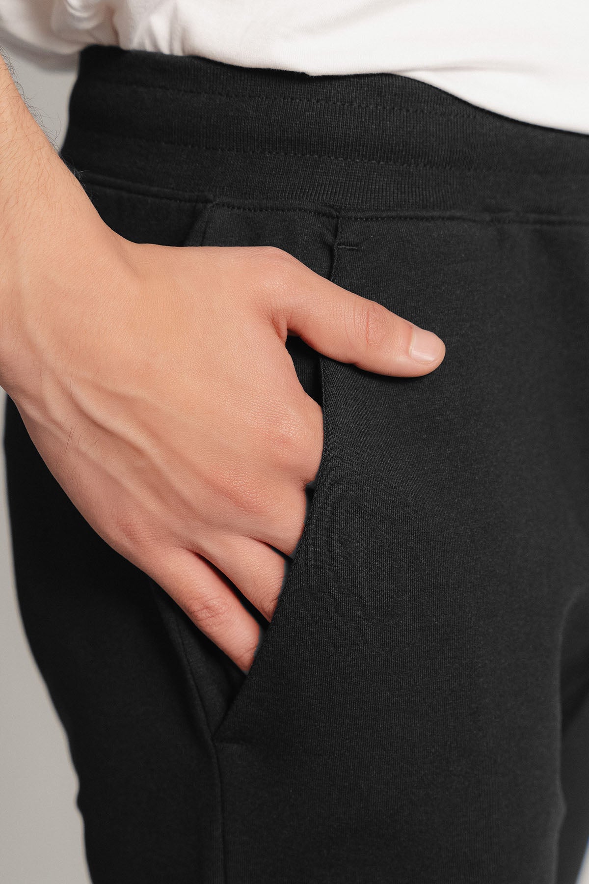 BASIC SWEATPANTS-FRENCH TERRY