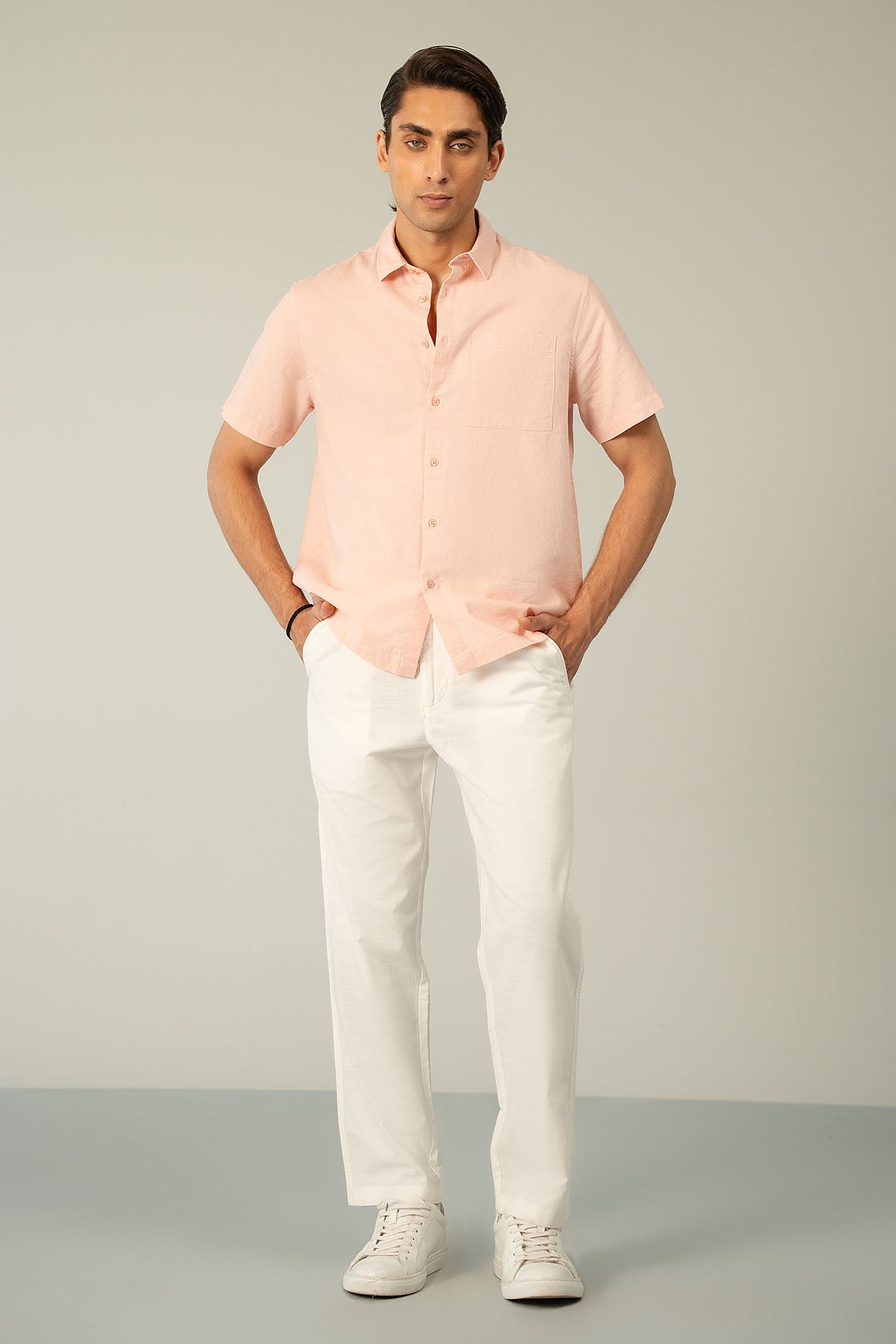 LINEN RESORT SHIRT