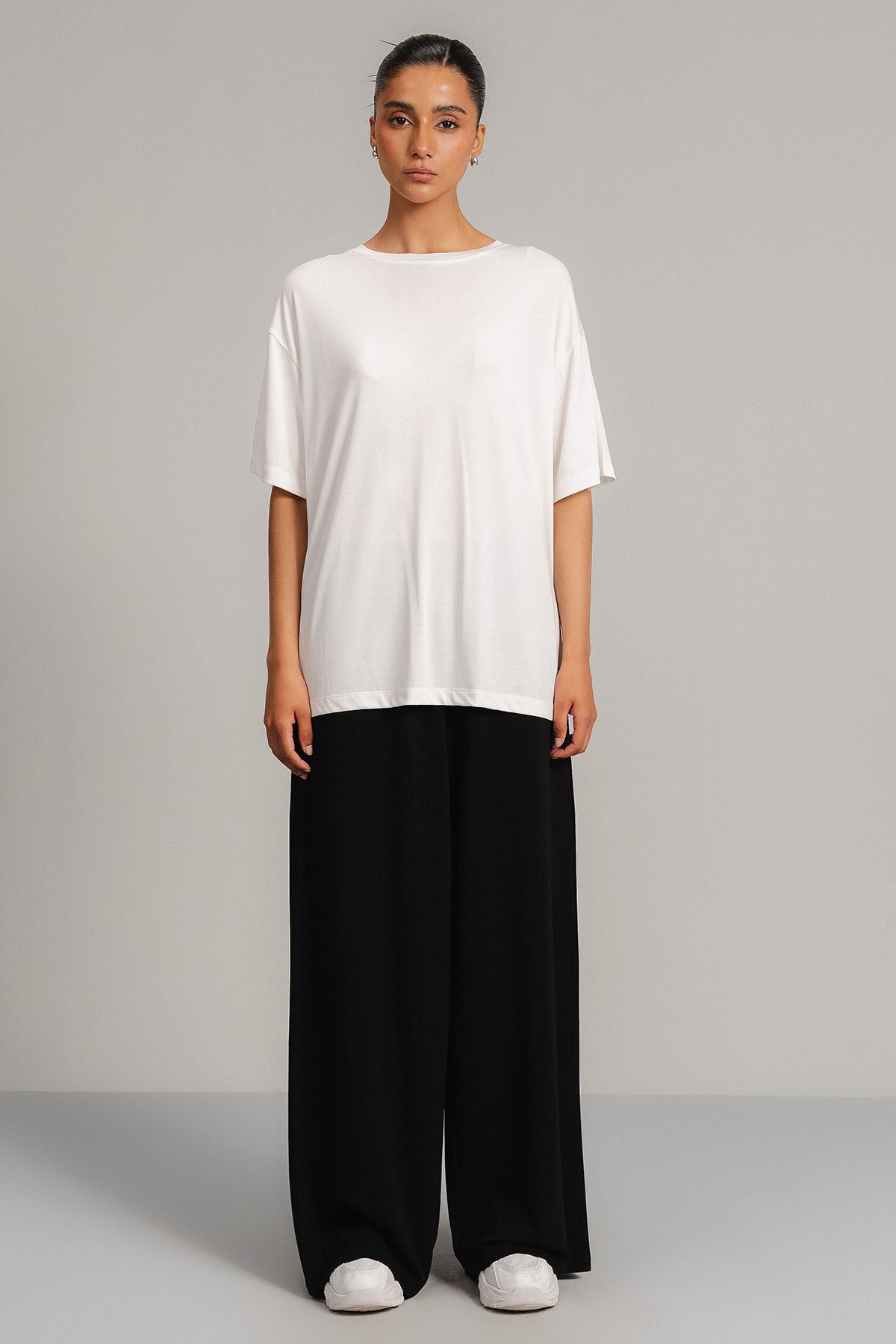 WIDE LEG RELAXED PANTS CLOUDLUX LIGHT