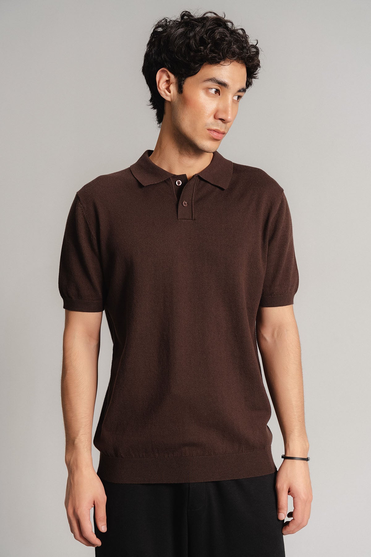 KNITTED POLO