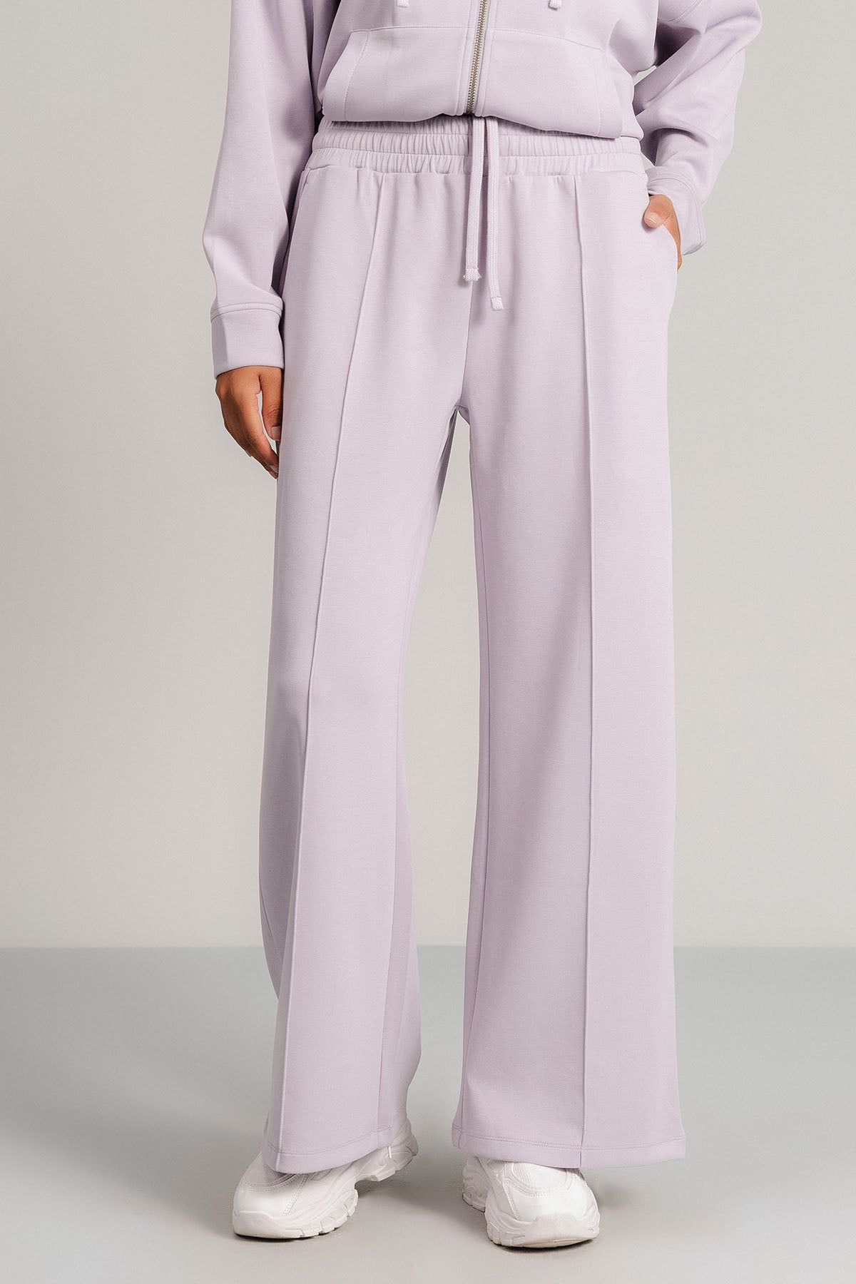 PLEATED WIDE TROUSER CLOUDLUX LIGHT