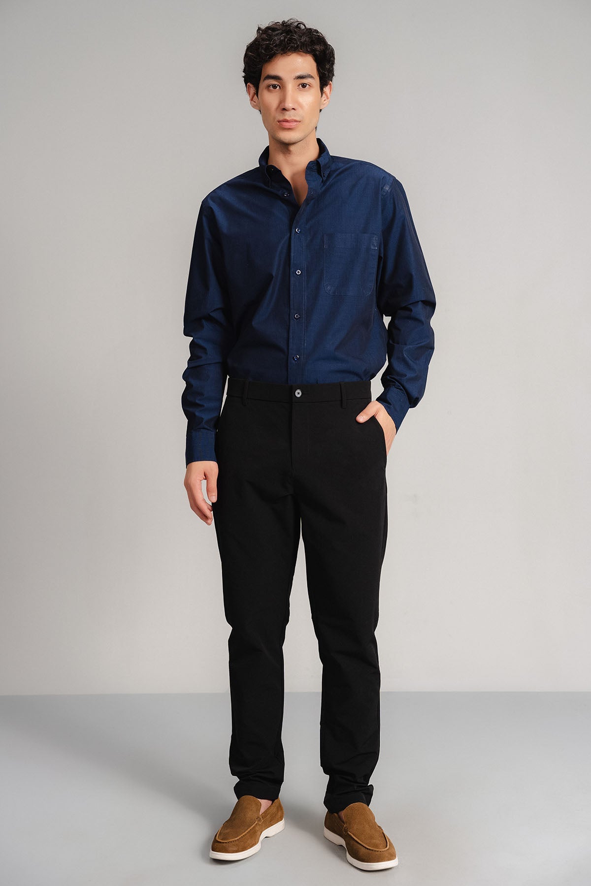 POPLIN TAILORED SHIRT