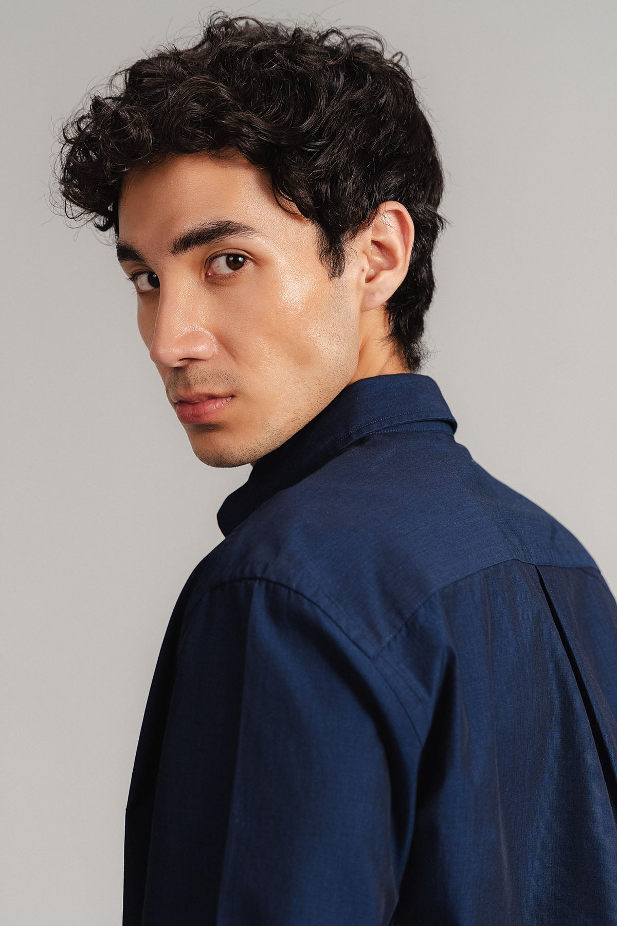 POPLIN TAILORED SHIRT