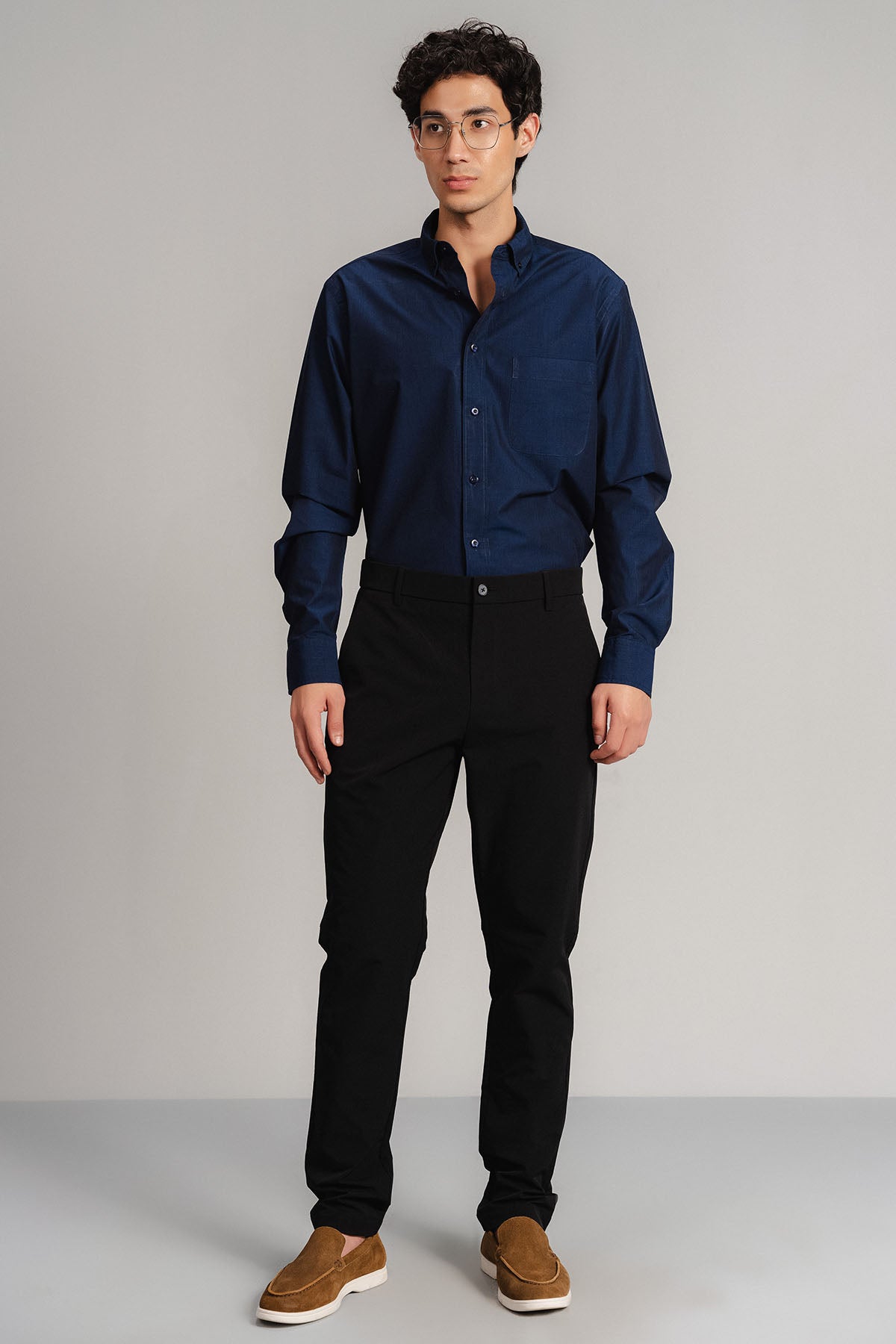POPLIN TAILORED SHIRT