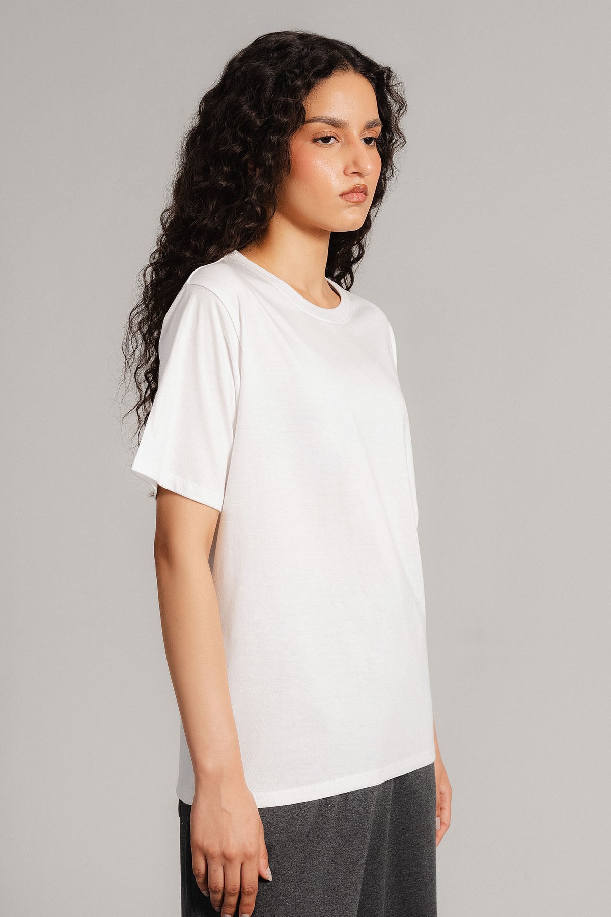 T-SHIRT CREW NECK SUPIMA COTTON