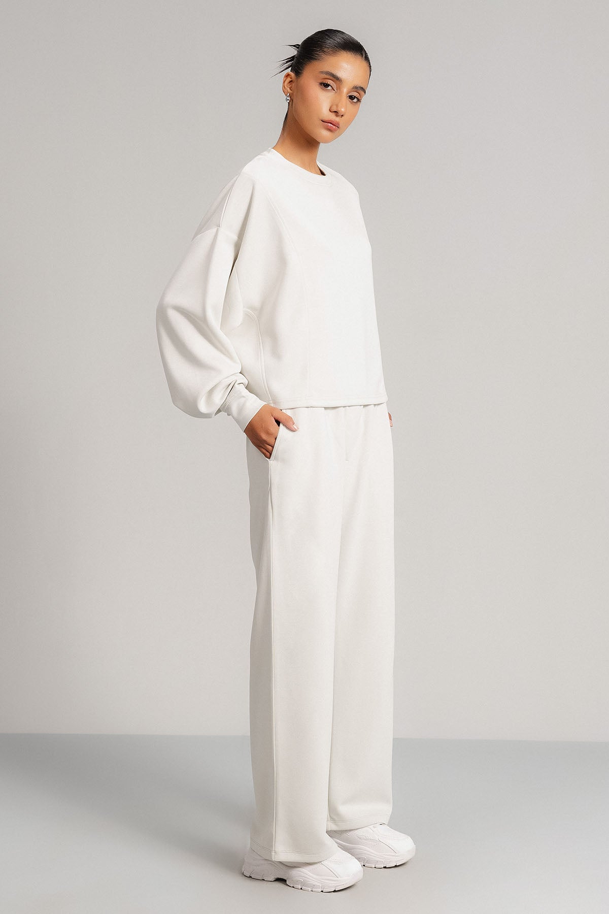 CREW NECK SWEATSHIRT CLOUDLUX LIGHT