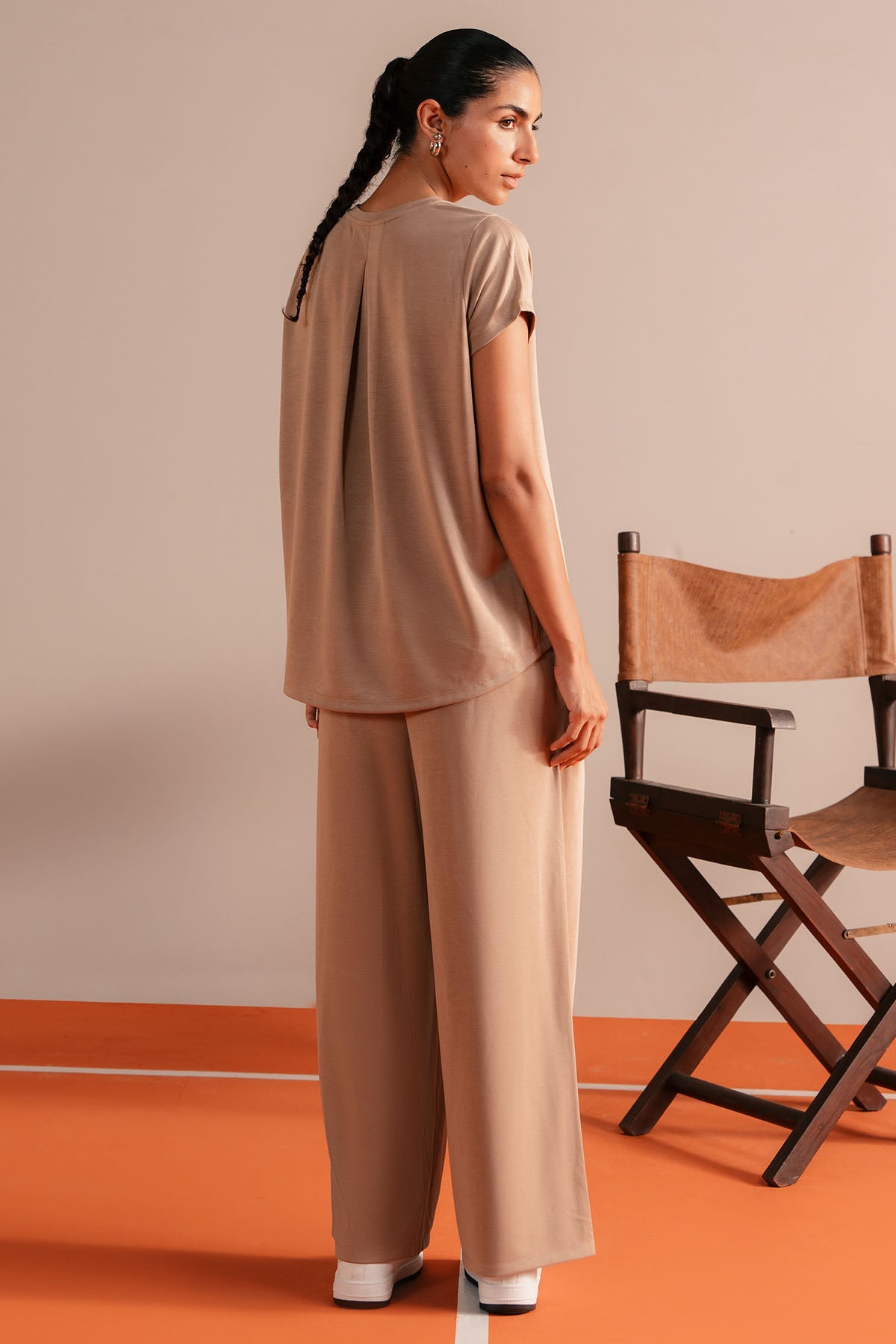 DROP HEM TEE-CLOUDLUX