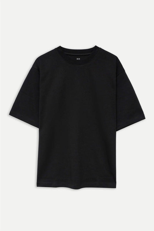MEN OVERSIZED-DOUBLE KNIT T-SHIRT