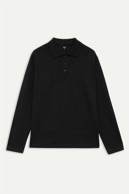 FULL SLEEVE SUPIMA POLO T-SHIRT