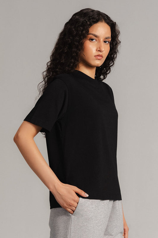 CROPPED T-SHIRT SUPIMA COTTON