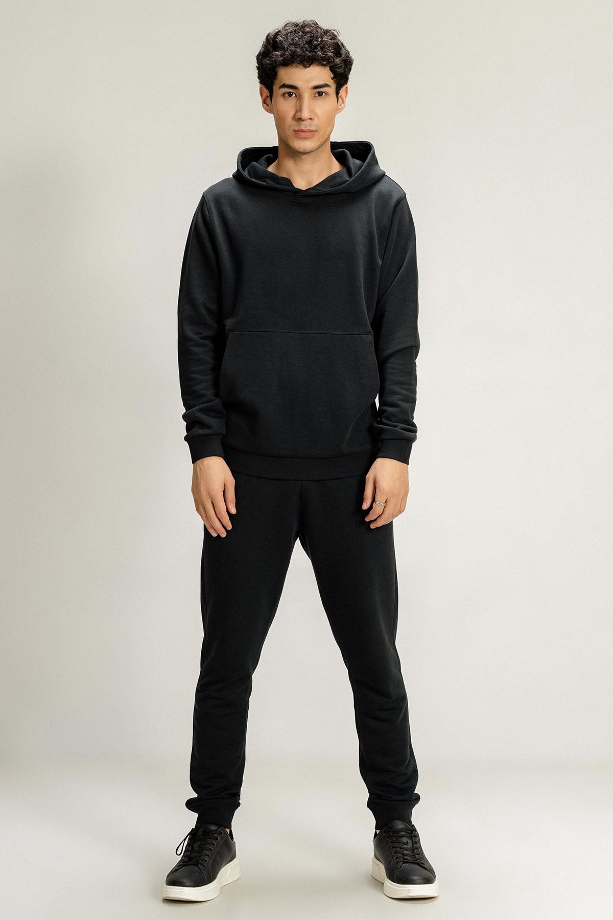 PULL OVER HOODIE - PIMA TERRY