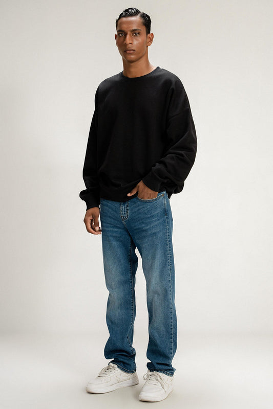 OVERSIZED  SWEAT -  PIMA FLEECE