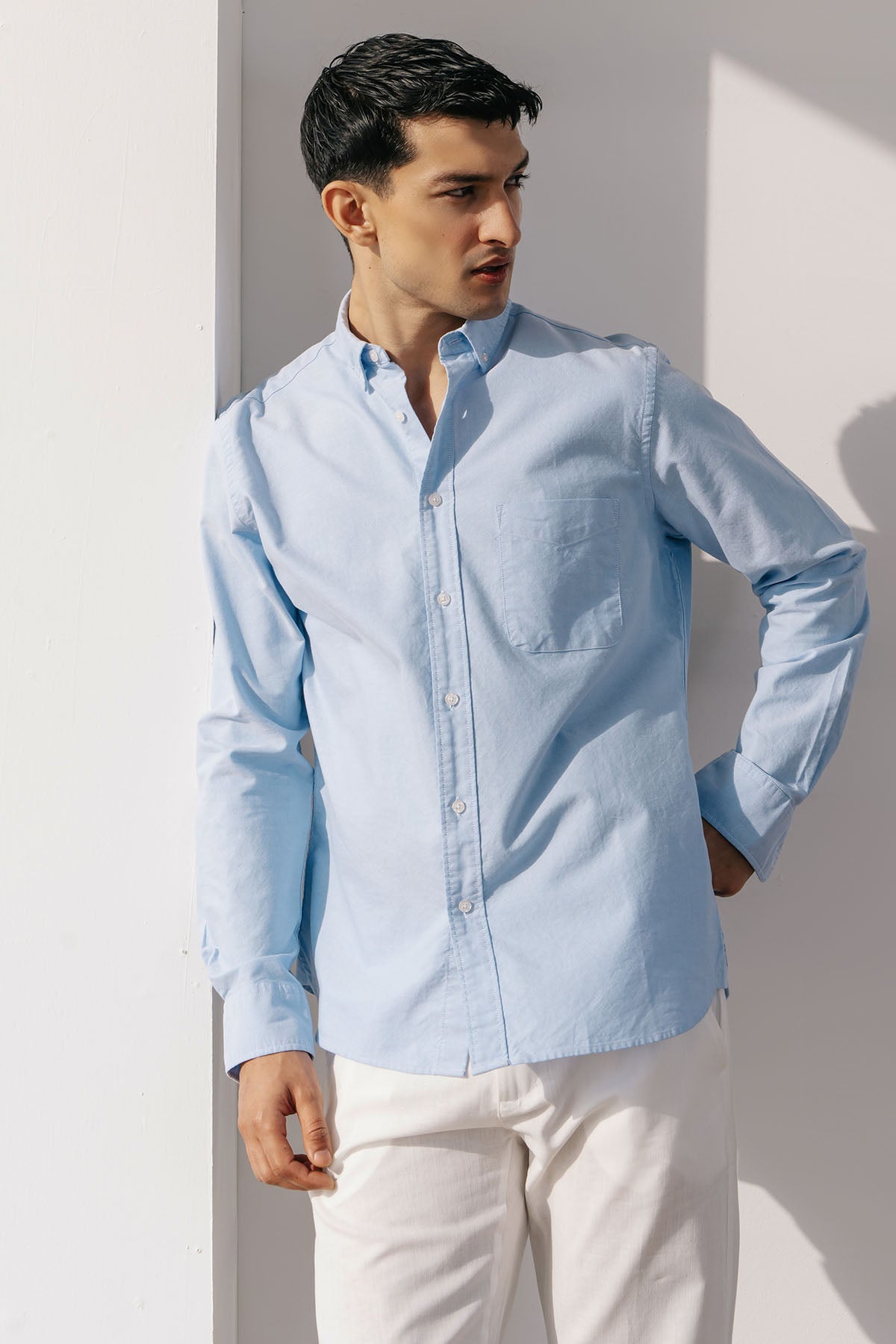 RELAXED LINEN PANTS