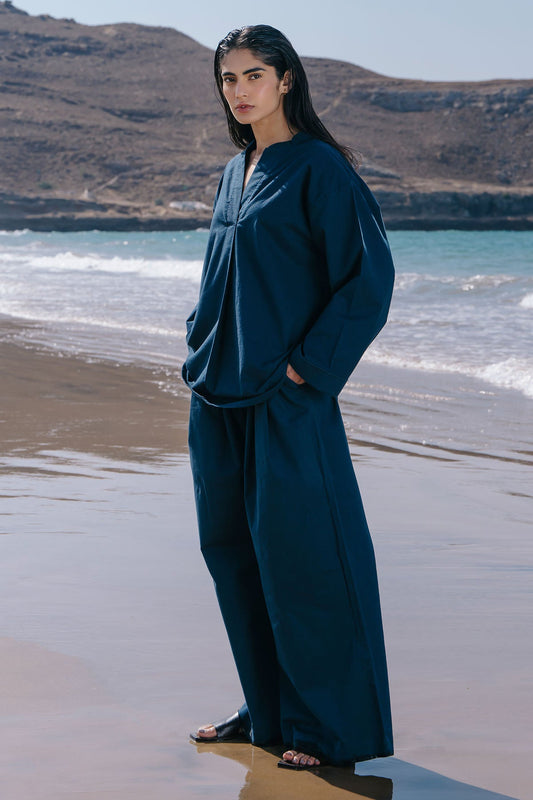 LINEN PALAZZO PANTS